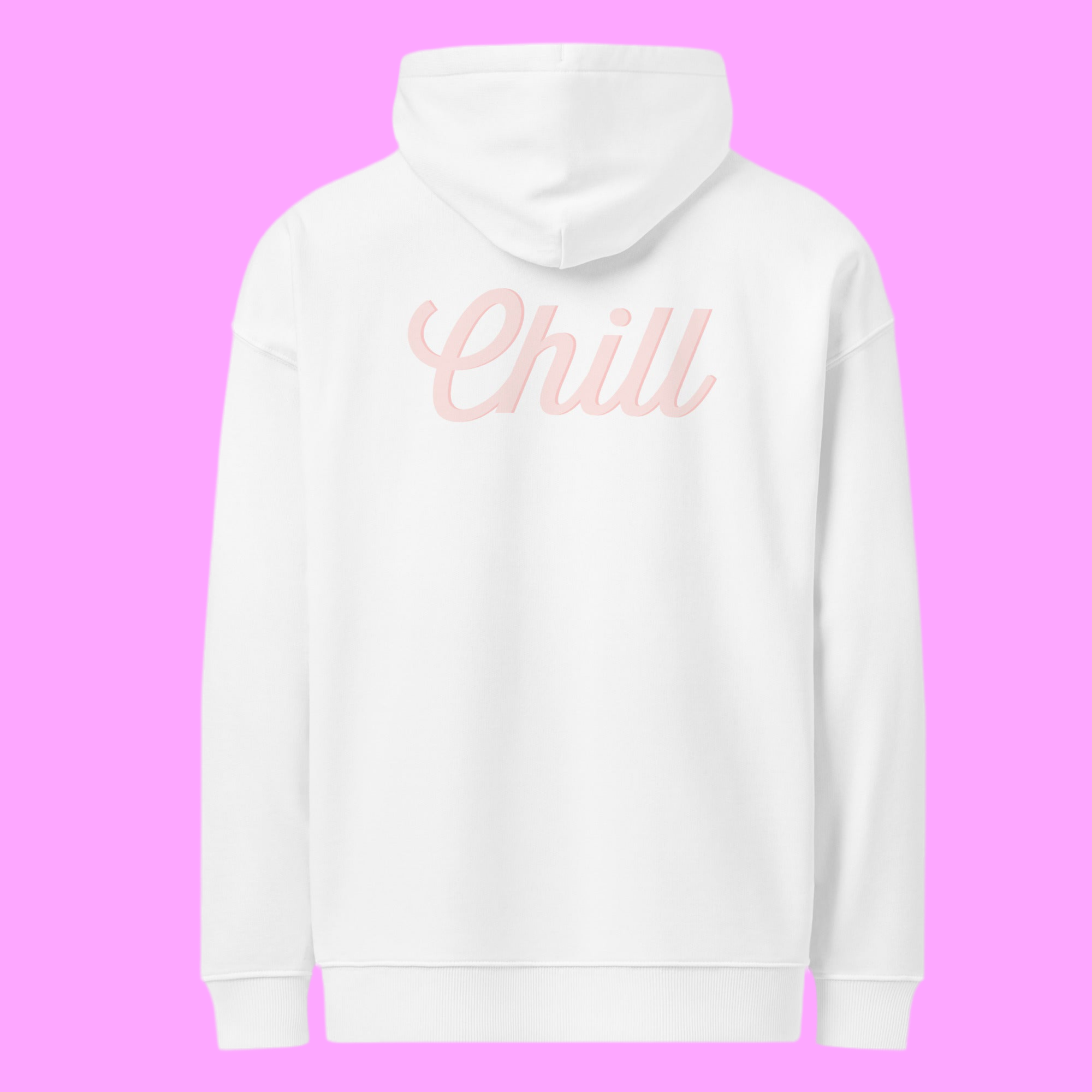 Organic Buttery Soft Pink Bow Hoodie