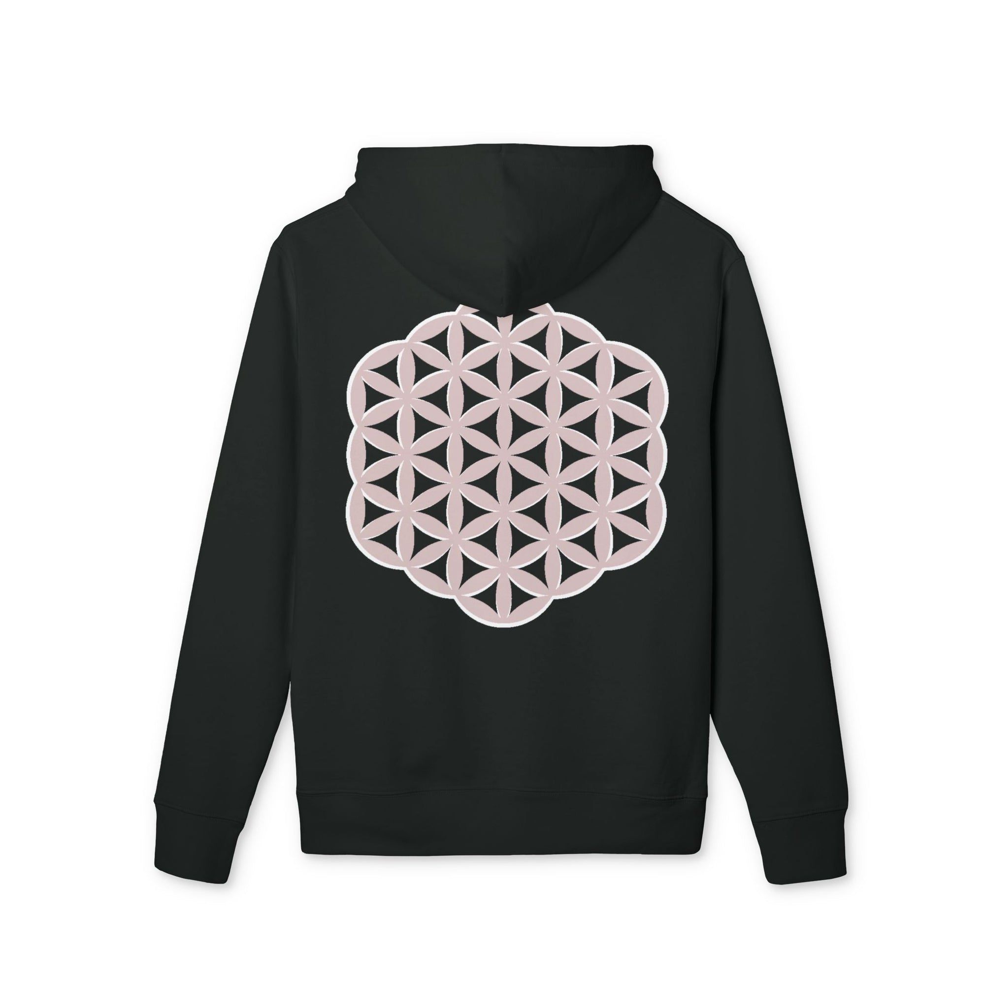 Flower of Life | Sacred Geometry Organic Hoodie- Unisex