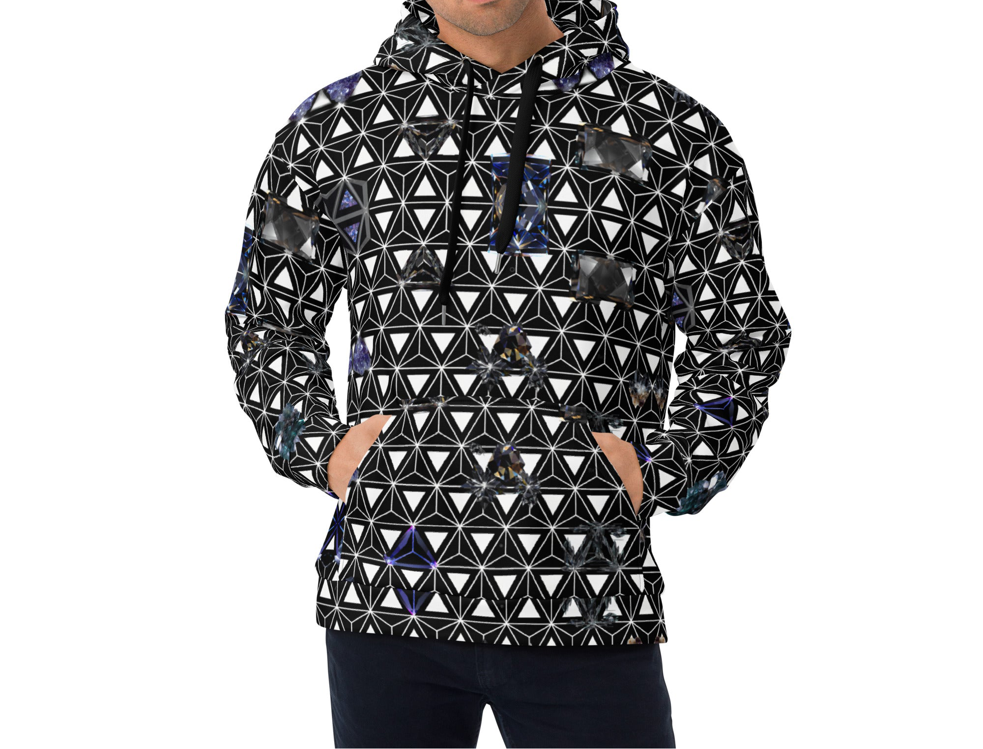 Crystalline Voyage Unisex Hoodie