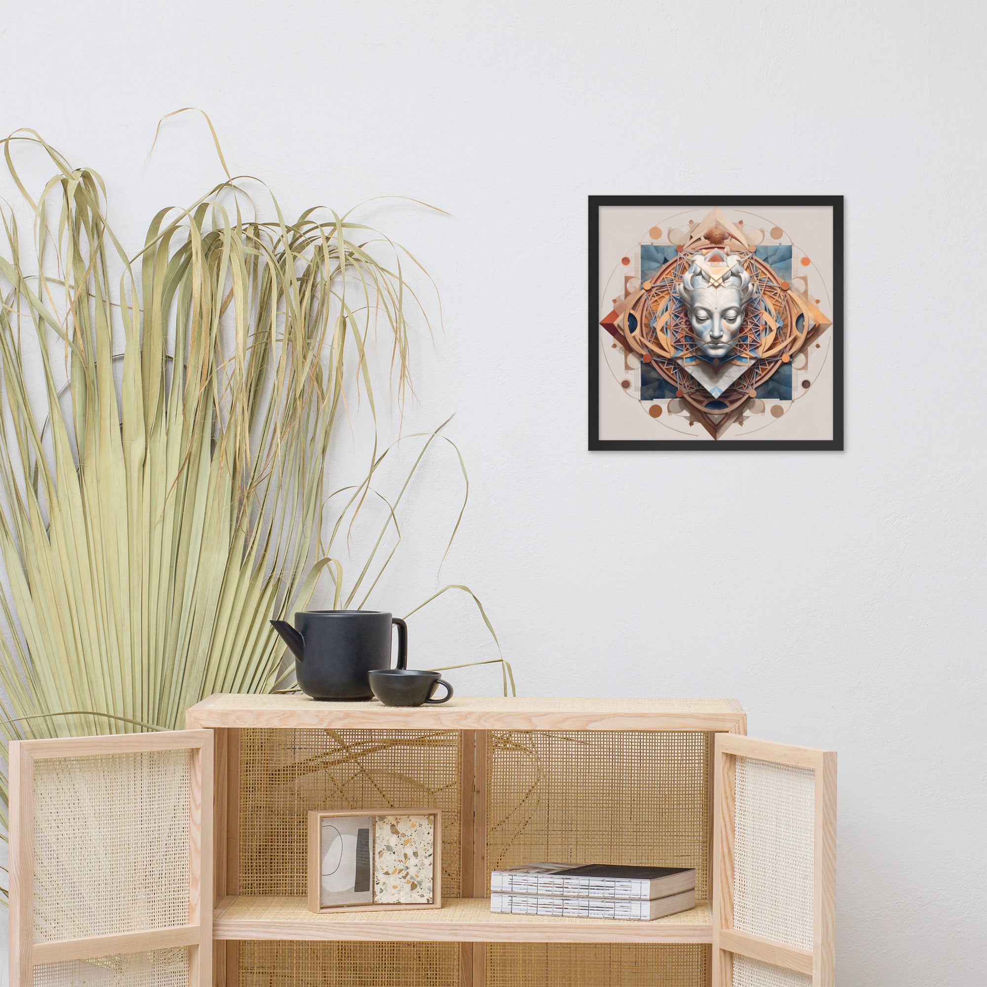 Sacred Meditation Framed poster