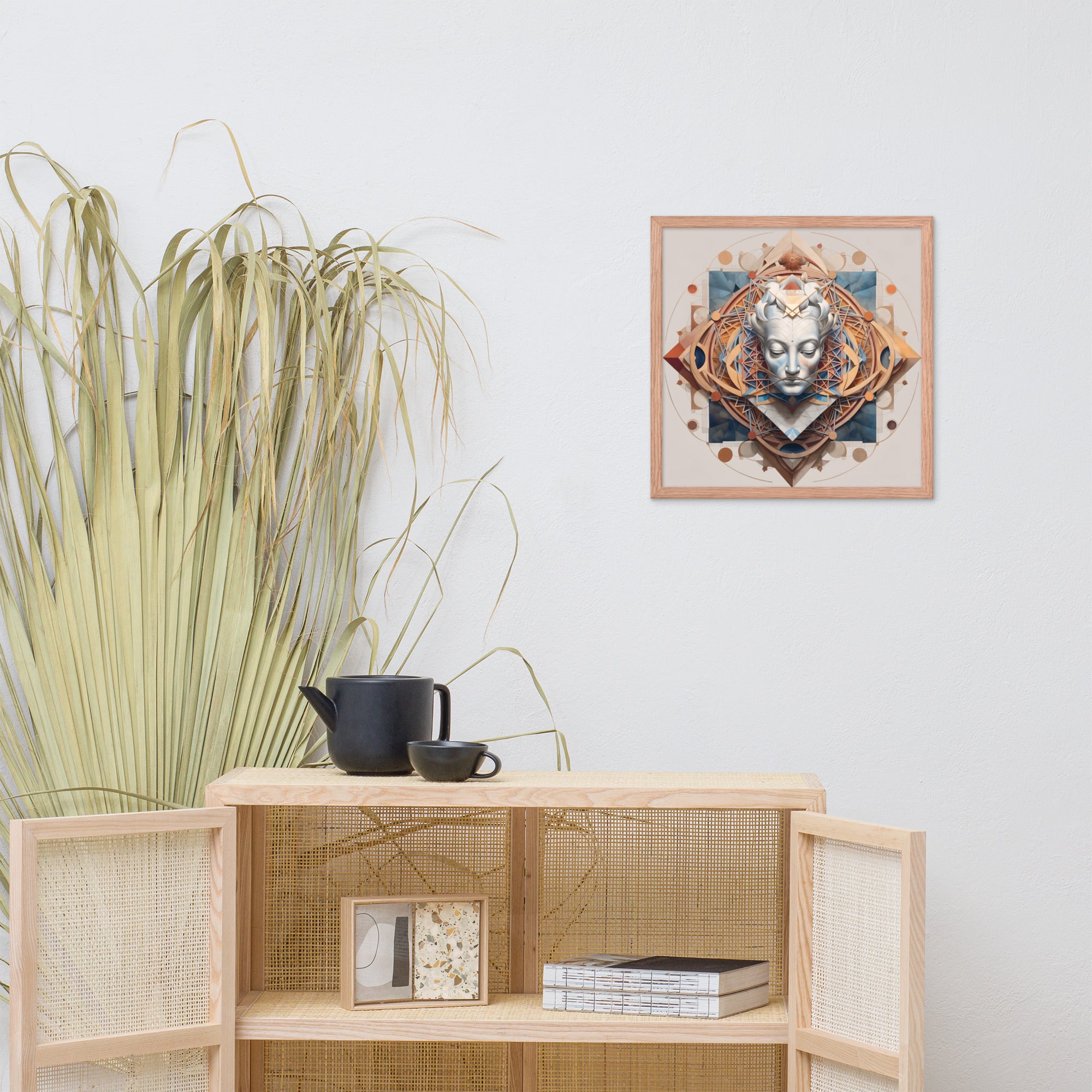 Sacred Meditation Framed poster