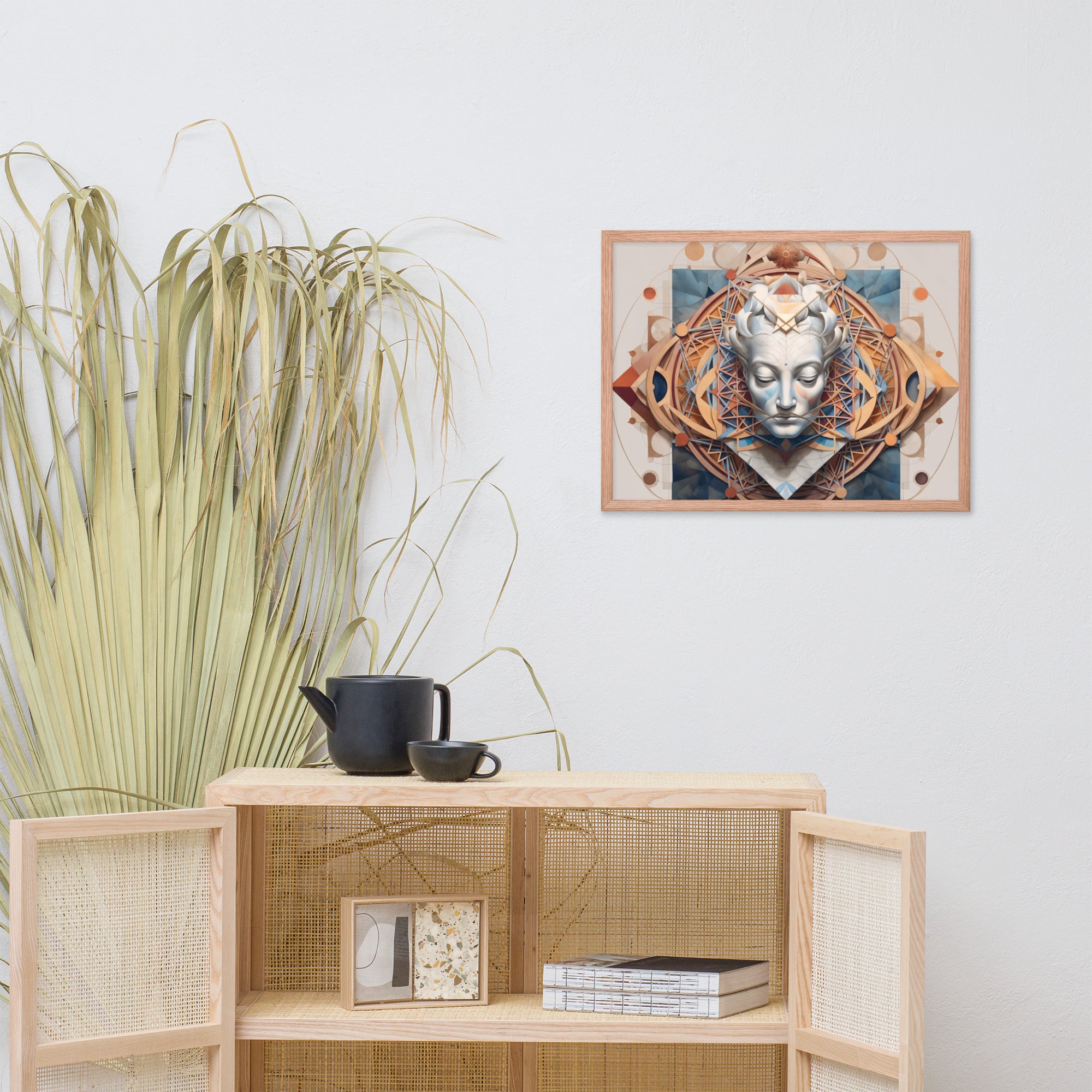 Sacred Meditation Framed poster