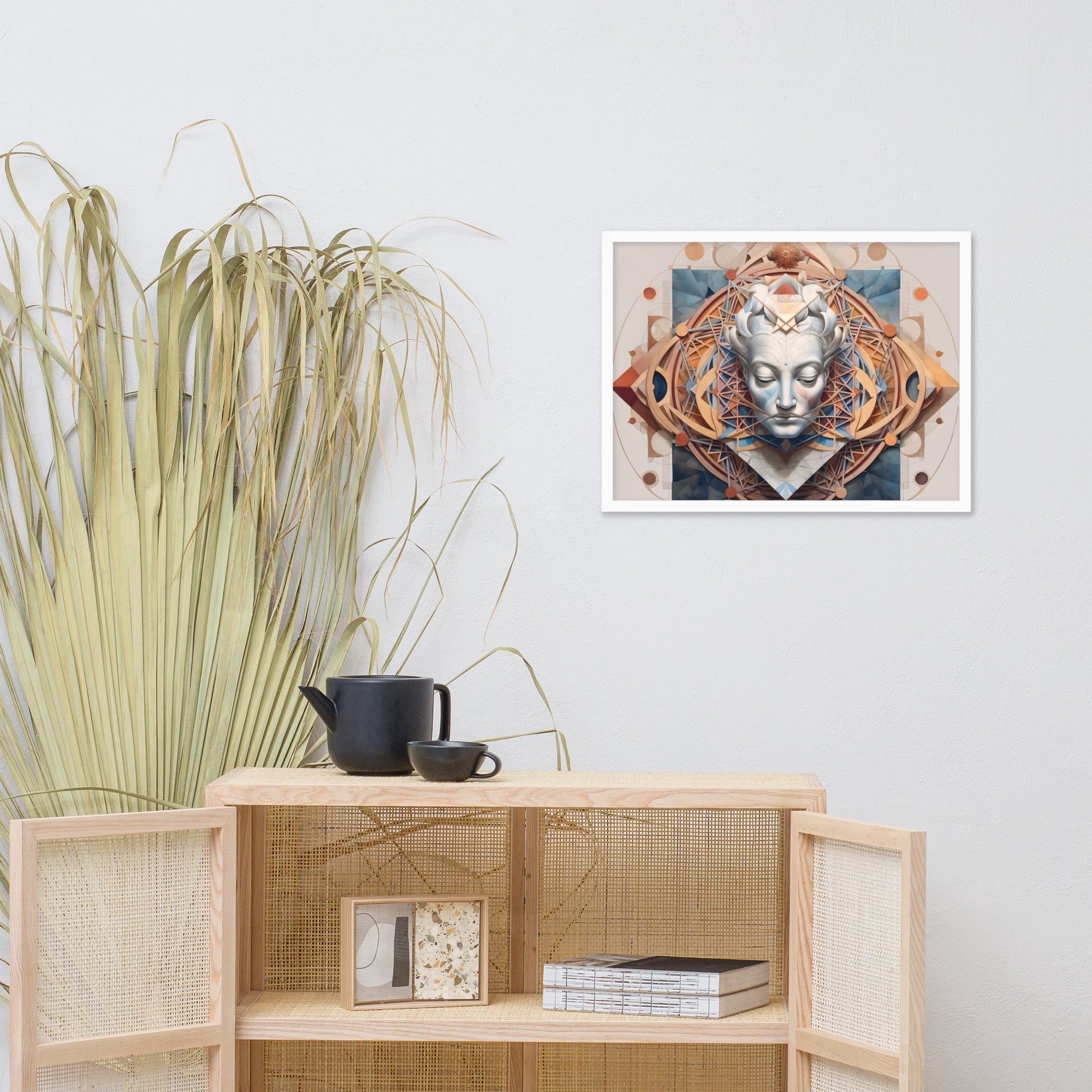 Sacred Meditation Framed poster