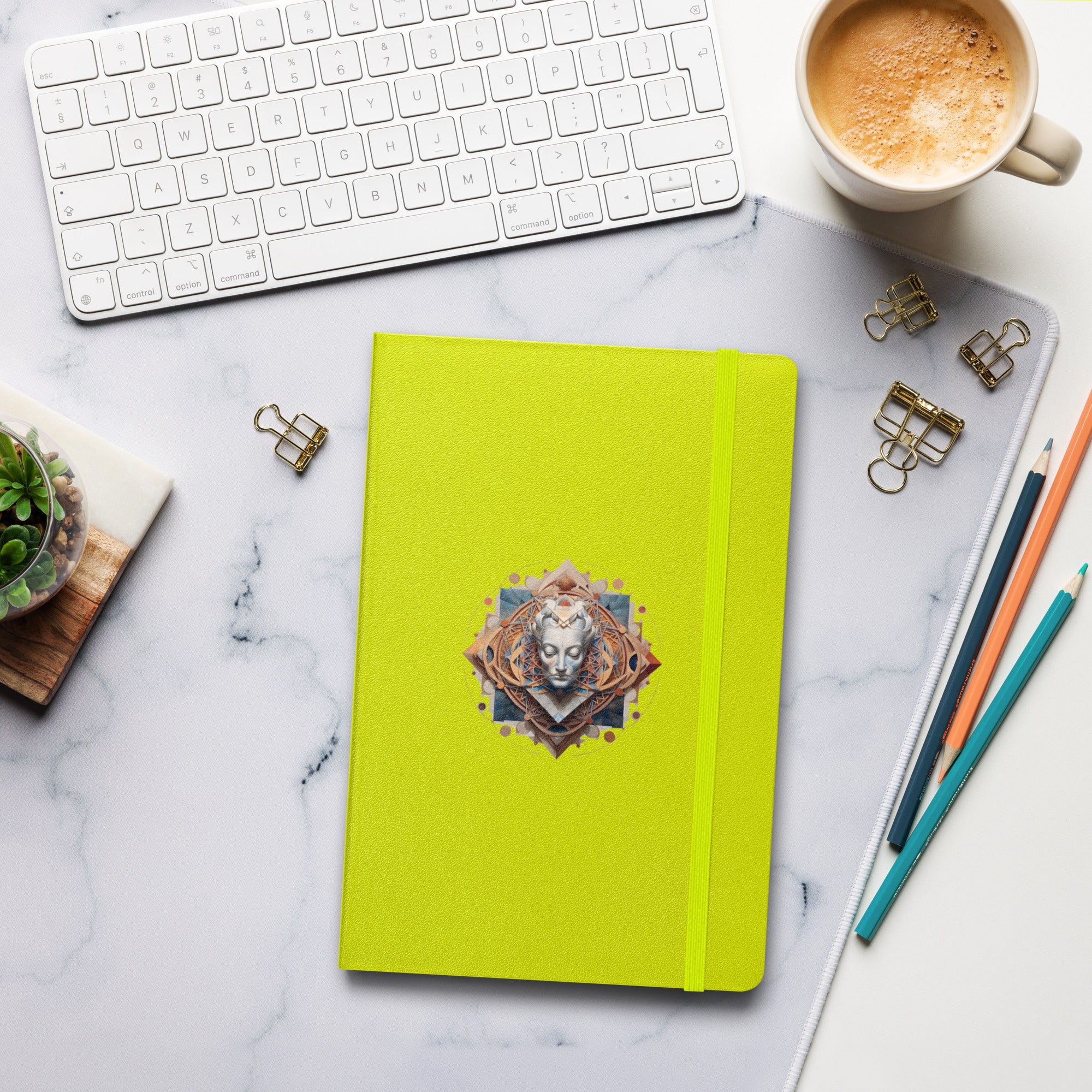 Sacred Meditation Hardcover bound notebook