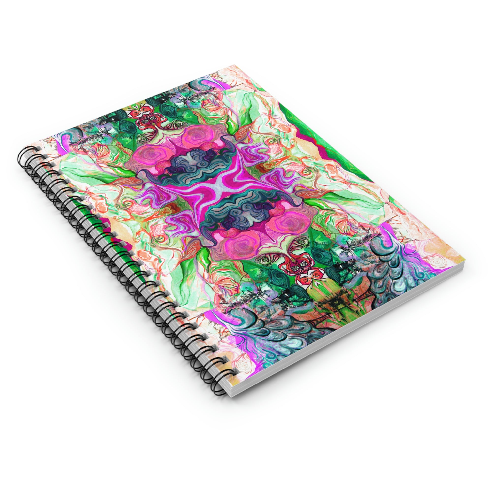Root Spiral Notebook - Ruled Line