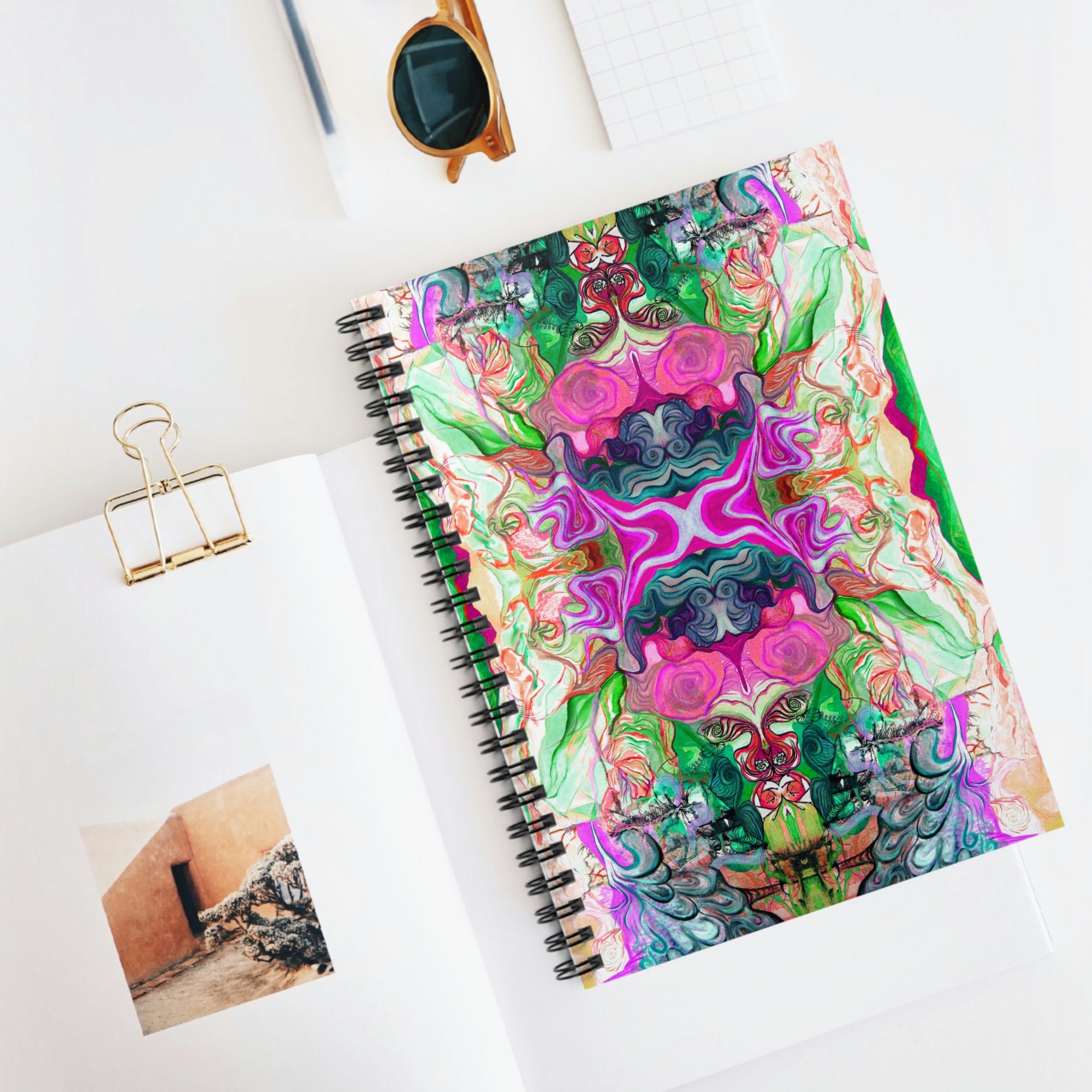 Root Spiral Notebook - Ruled Line