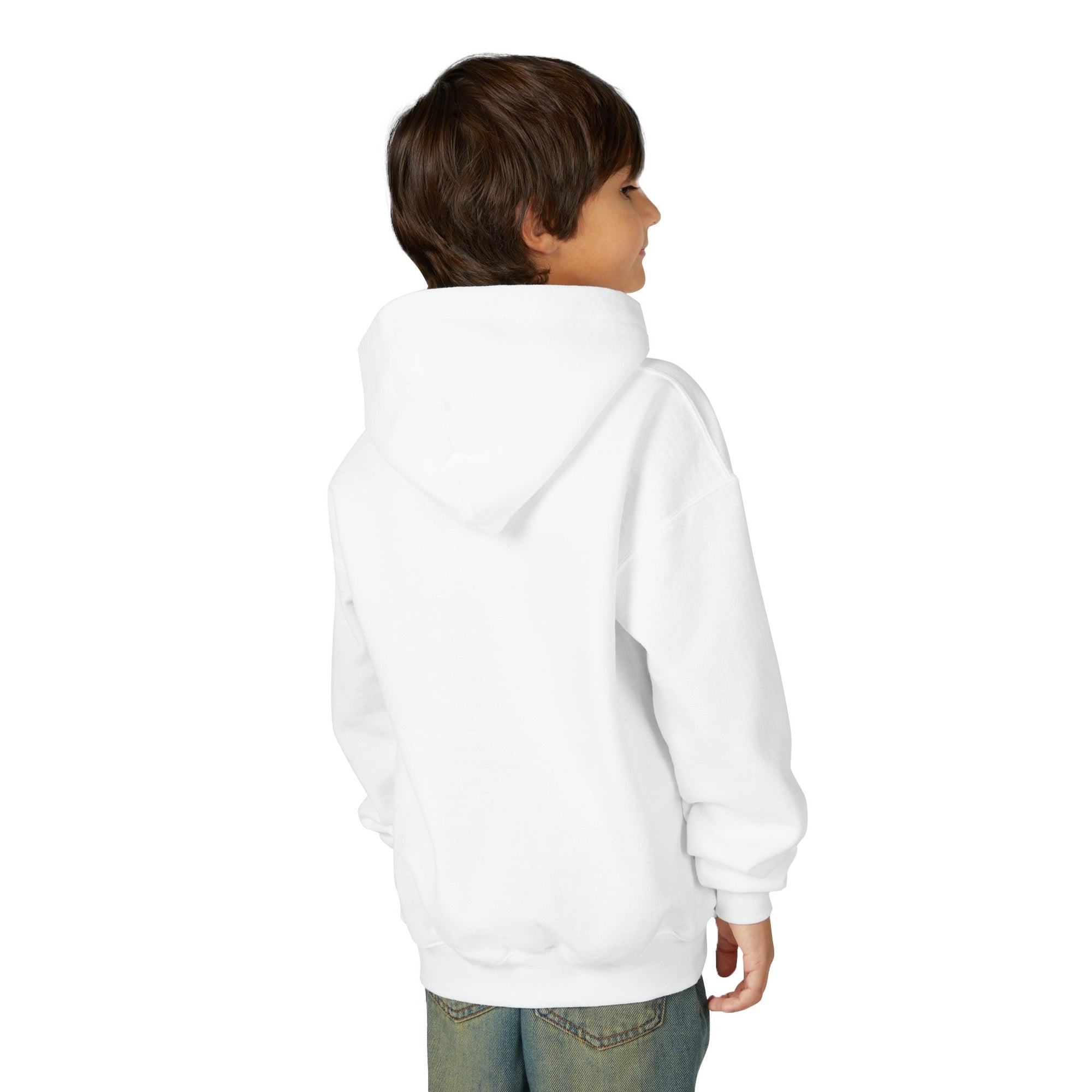 Youth Hooded Sweatshirt with Whimsical Animal Design, Cozy Gift for Kids, Perfect for Birthdays, Parties, or Everyday Wear