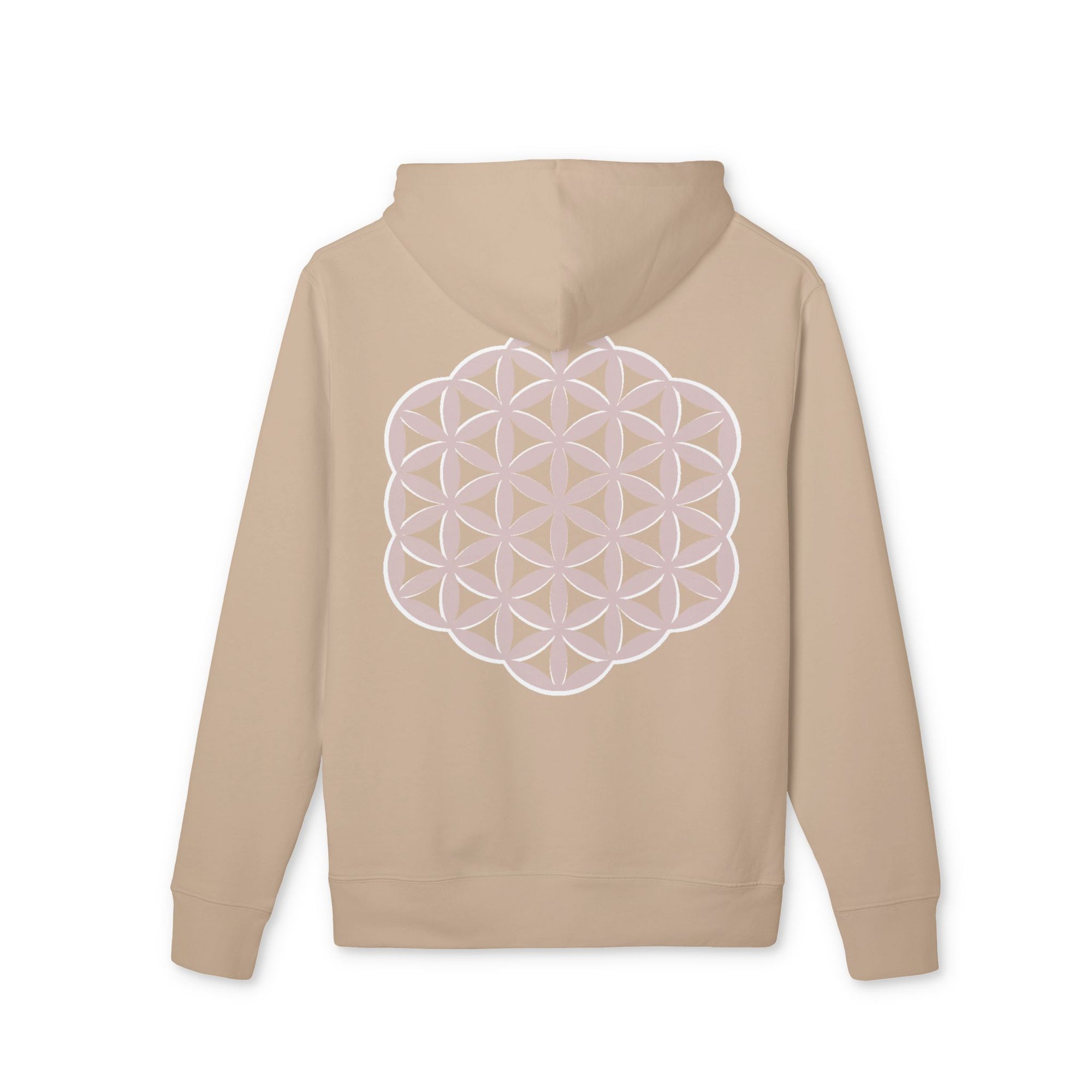 Flower of Life | Sacred Geometry Organic Hoodie- Unisex