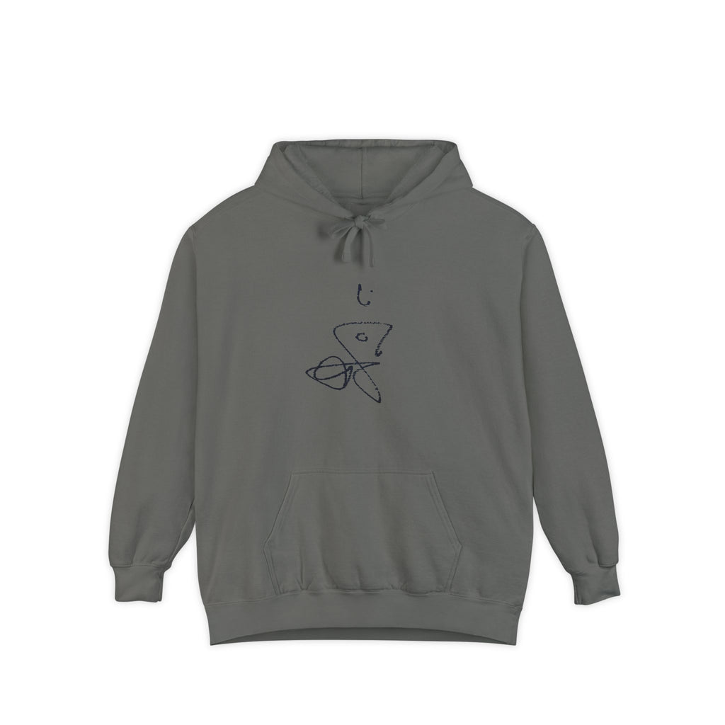 Signature Chromatic Hoodie — Minimal Line Art Pullover
