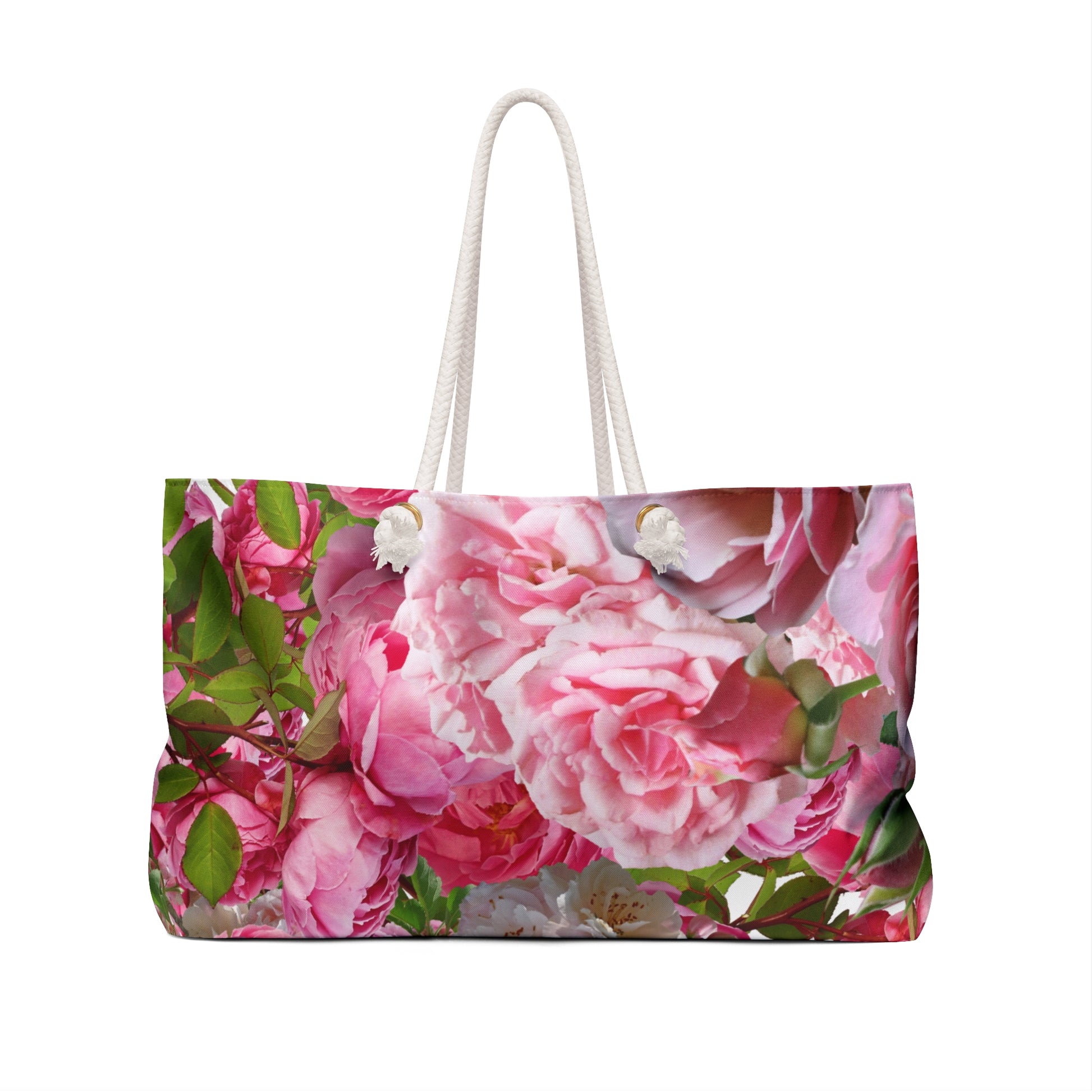 Rose Floral Collection Weekender Bag | Travel Tote, Overnight Bag, Beach Bag, Gym Bag, Gift for Her