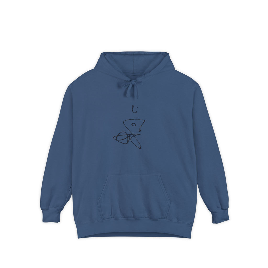 Signature Chromatic Hoodie — Minimal Line Art Pullover