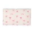Pink Bow Microfiber Pillowcase – Cute Feminine Bedroom Accent