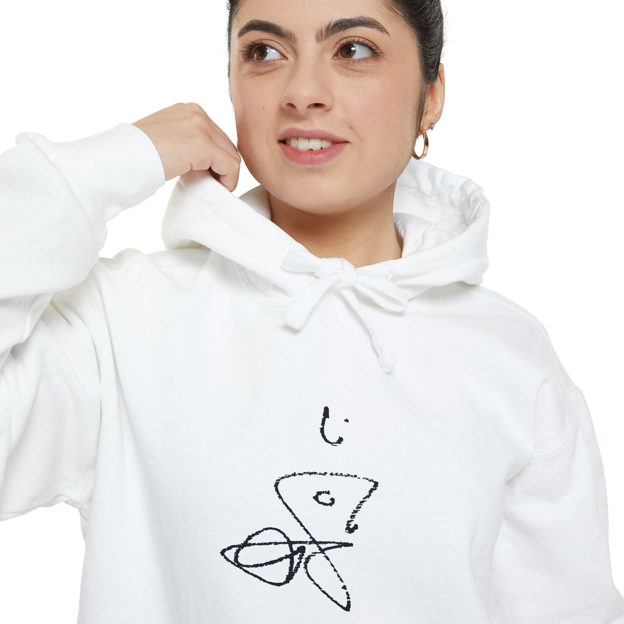 Signature Chromatic Hoodie — Minimal Line Art Pullover