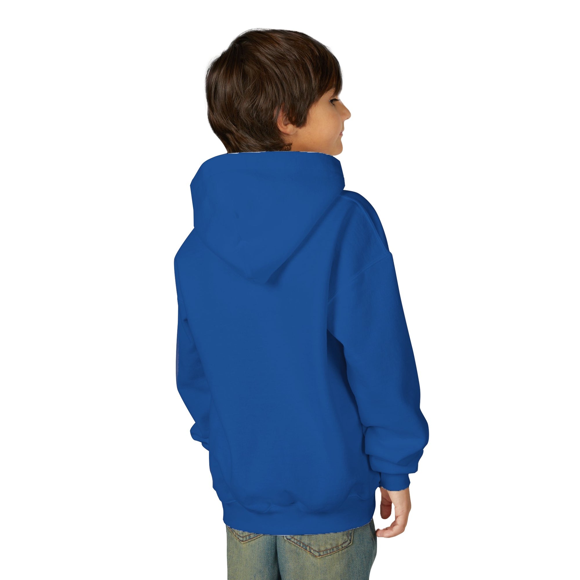 Youth Hooded Sweatshirt with Whimsical Animal Design, Cozy Gift for Kids, Perfect for Birthdays, Parties, or Everyday Wear
