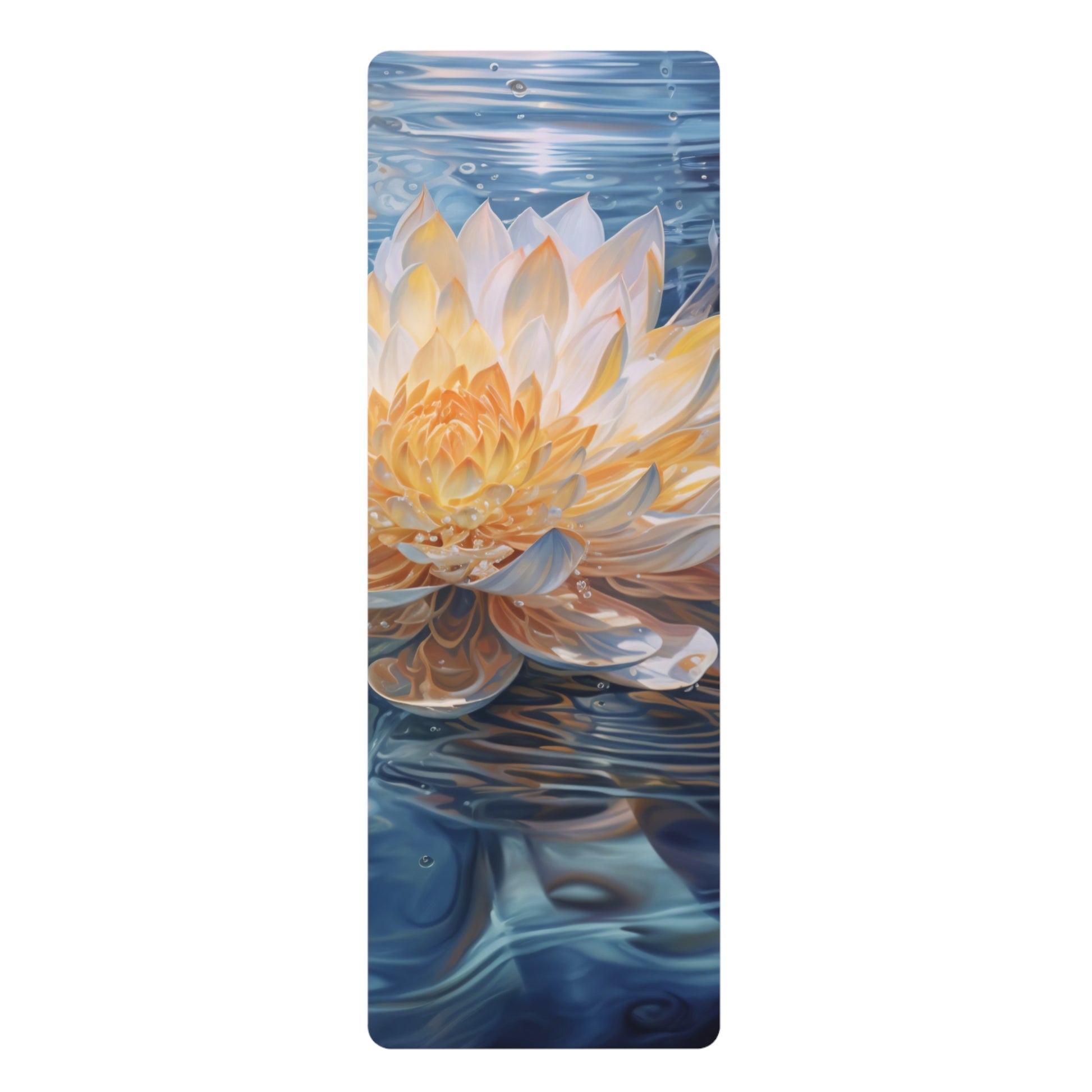 Lotus Rubber Yoga Mat