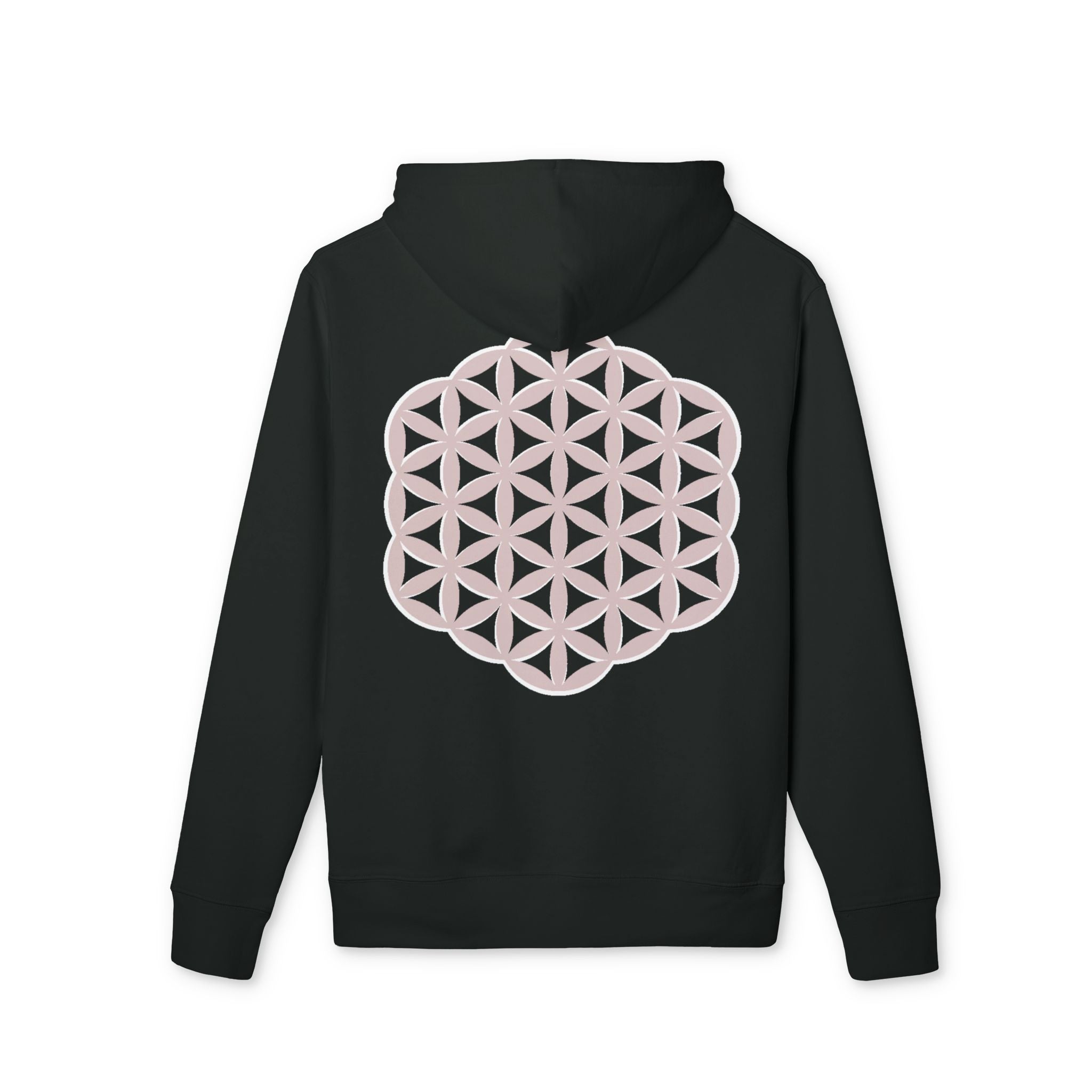 Flower of Life | Sacred Geometry Organic Hoodie- Unisex