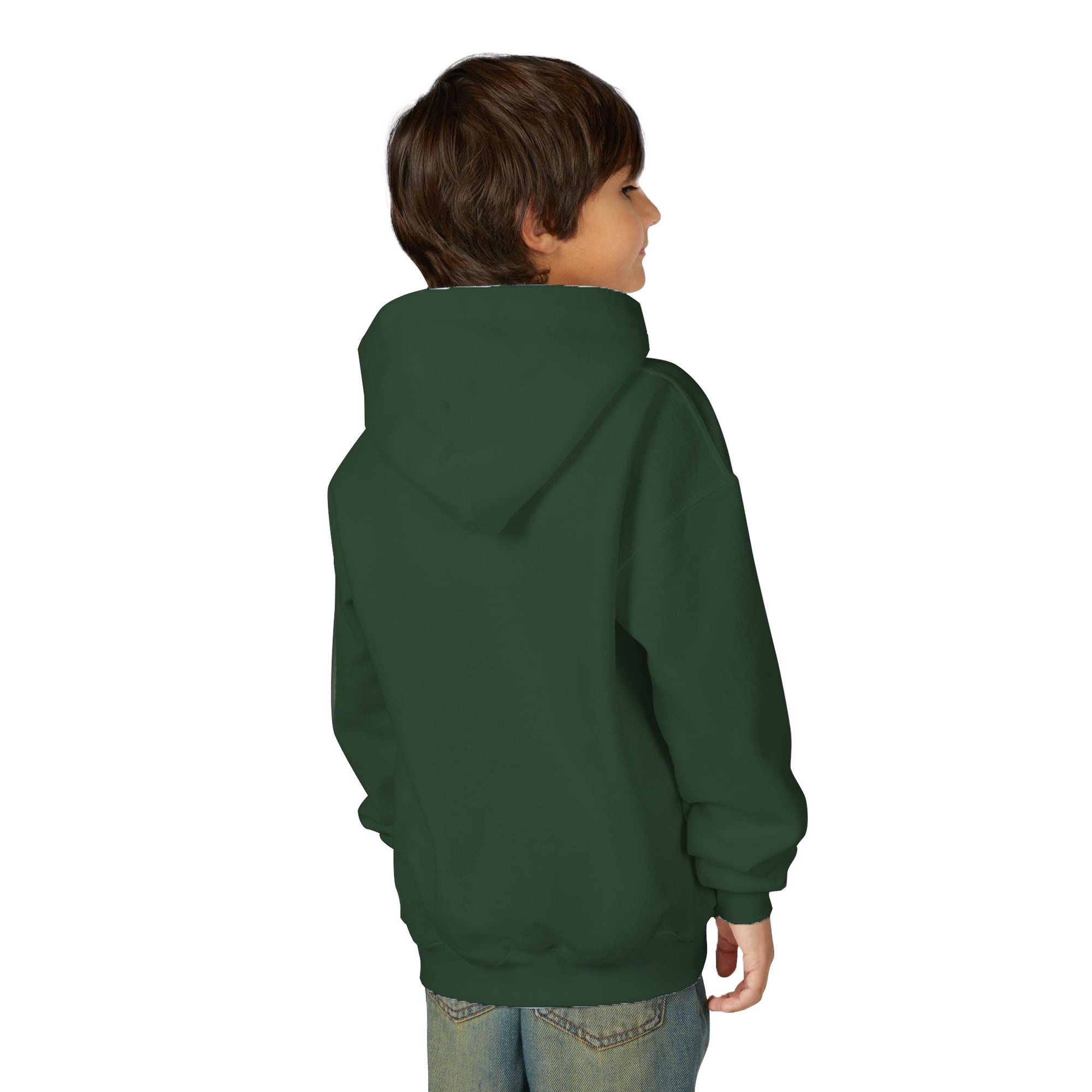Youth Hooded Sweatshirt with Whimsical Animal Design, Cozy Gift for Kids, Perfect for Birthdays, Parties, or Everyday Wear