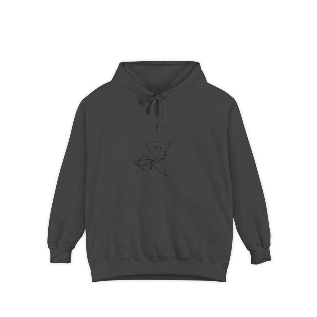 Signature Chromatic Hoodie — Minimal Line Art Pullover