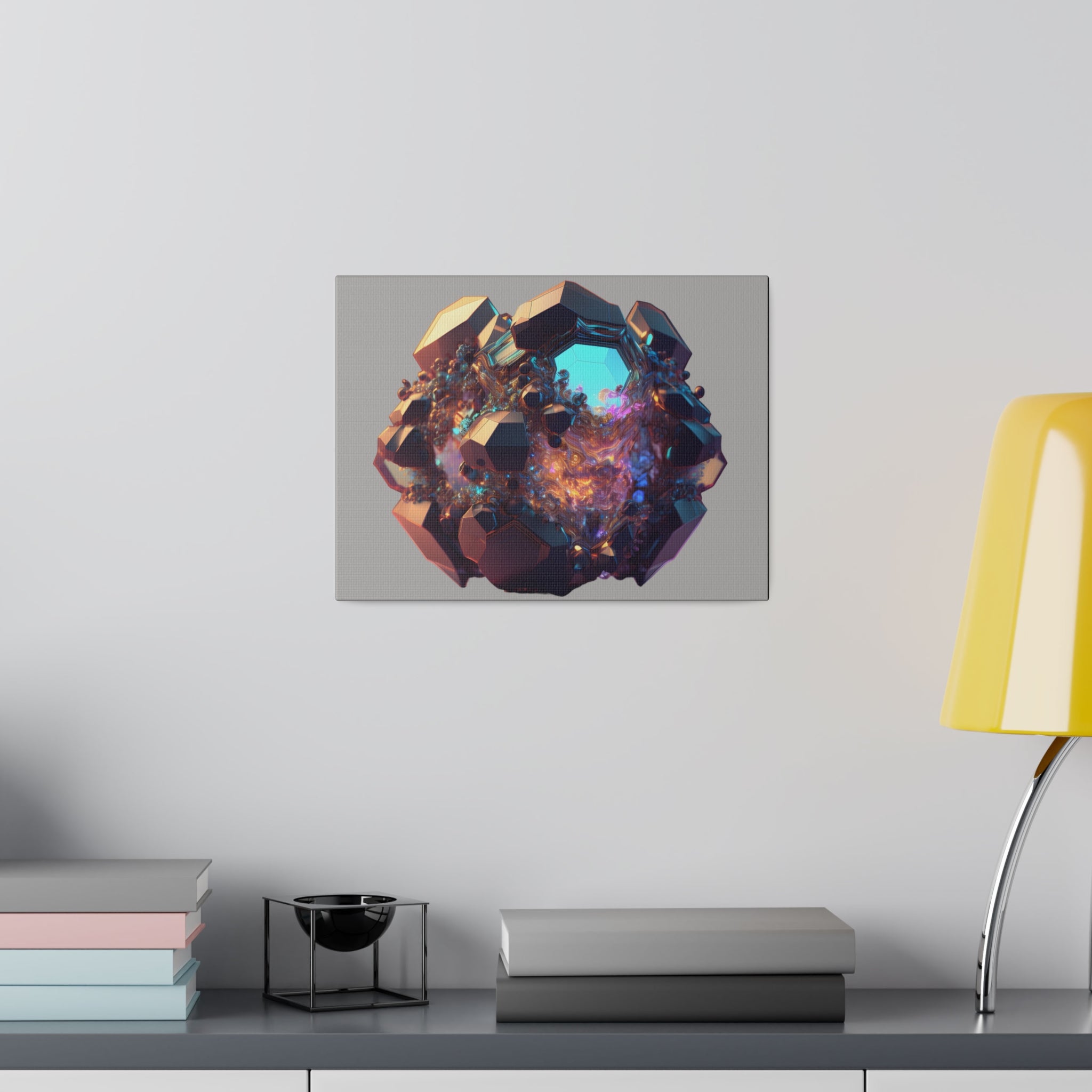 Molecule, Matte Canvas, Stretched, 0.75"