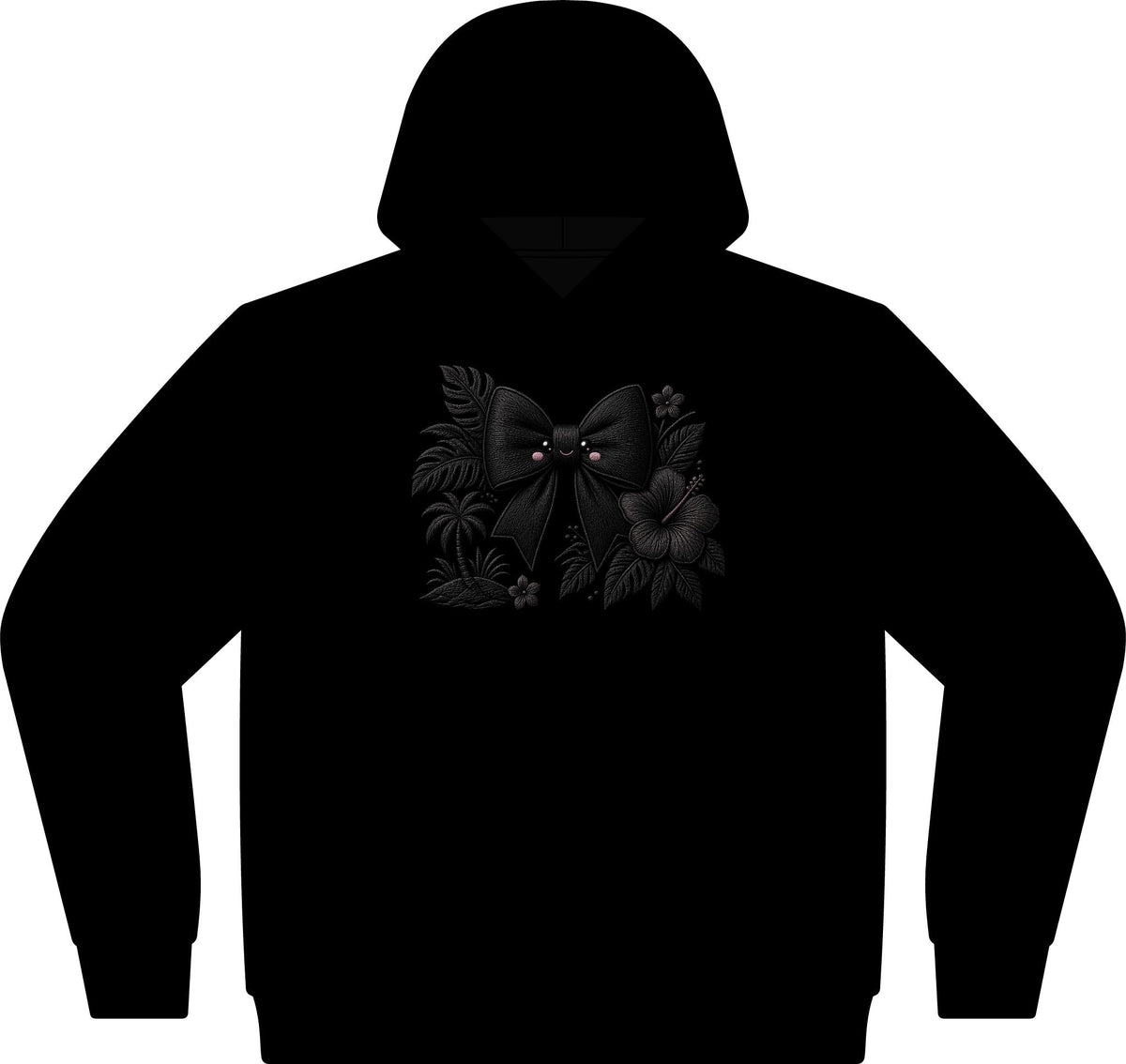 Black Bow Organic Stencil Hood
