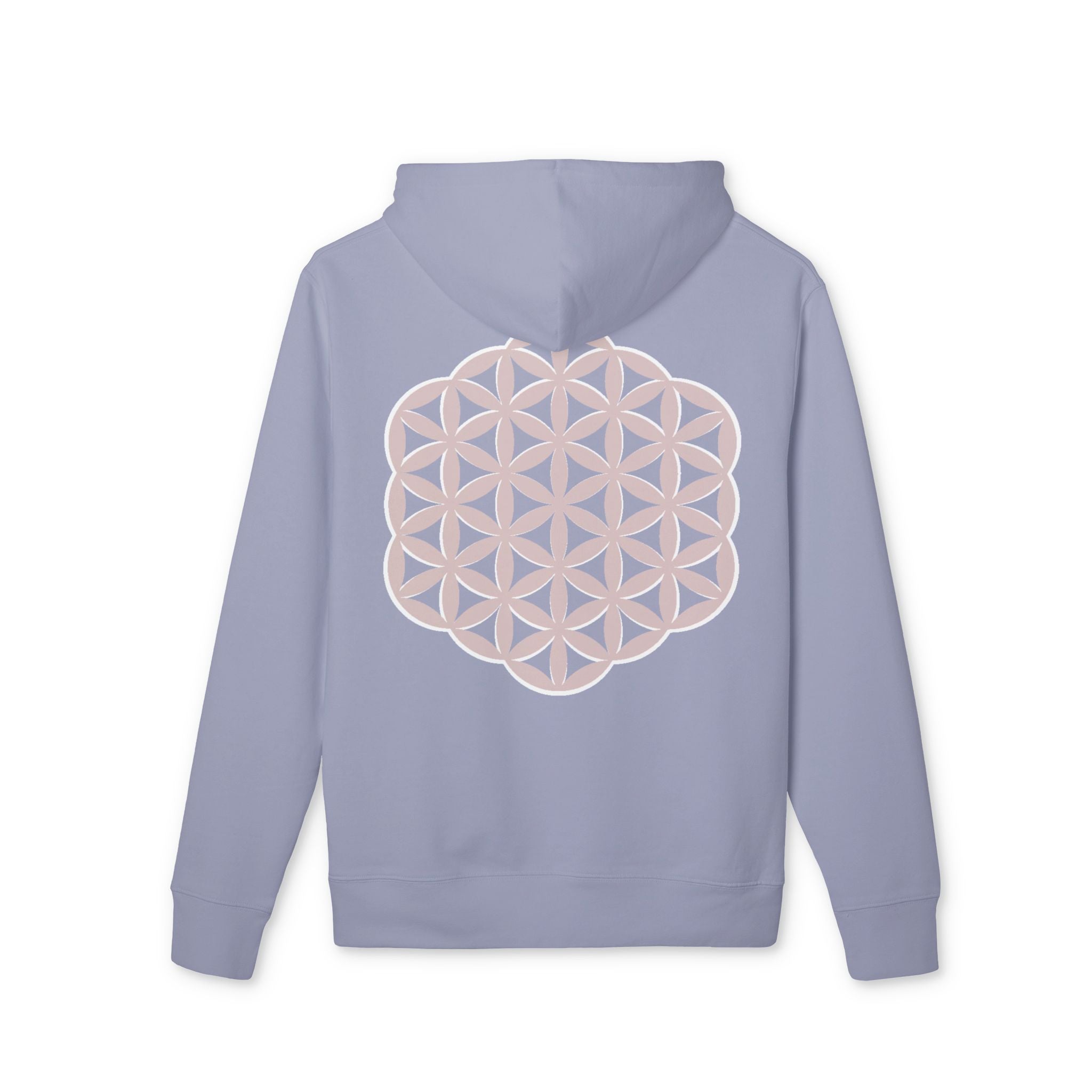 Flower of Life | Sacred Geometry Organic Hoodie- Unisex