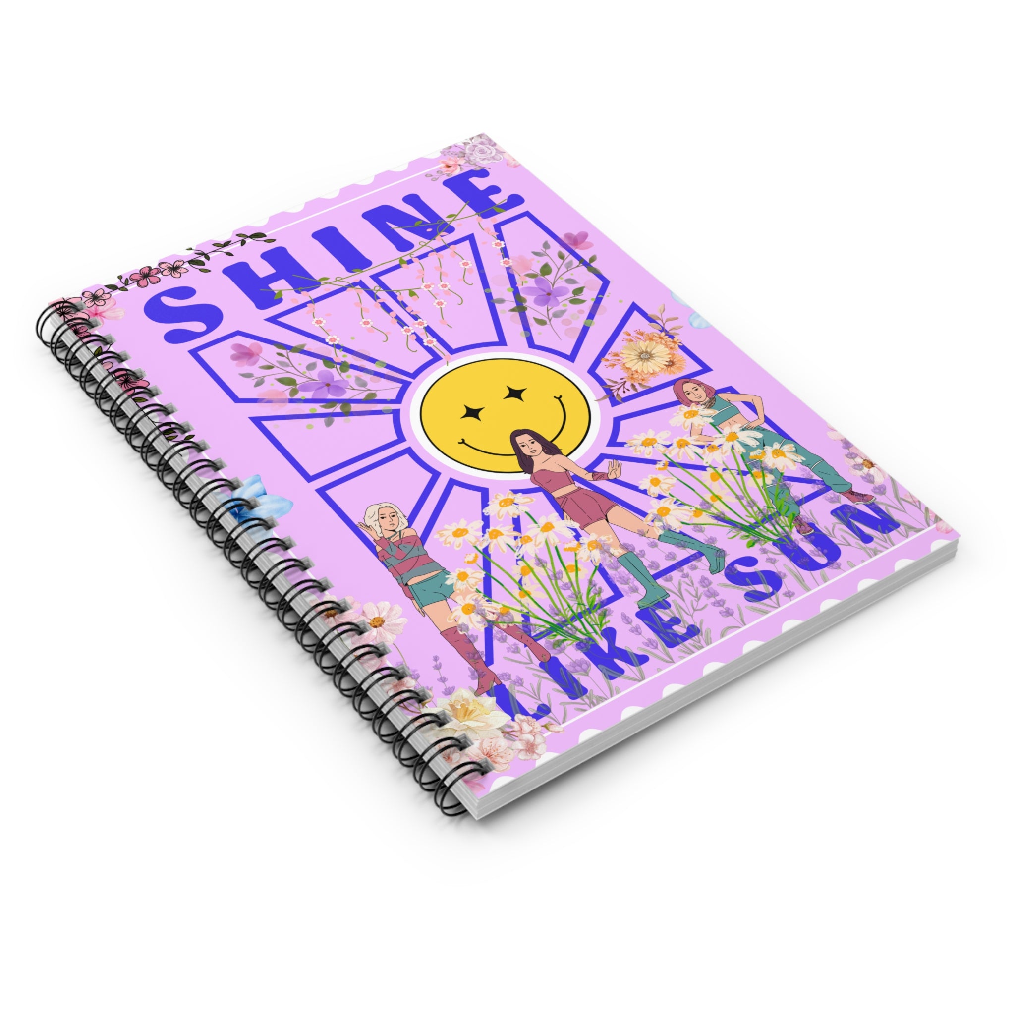 Sunshine Vibes Spiral Notebook