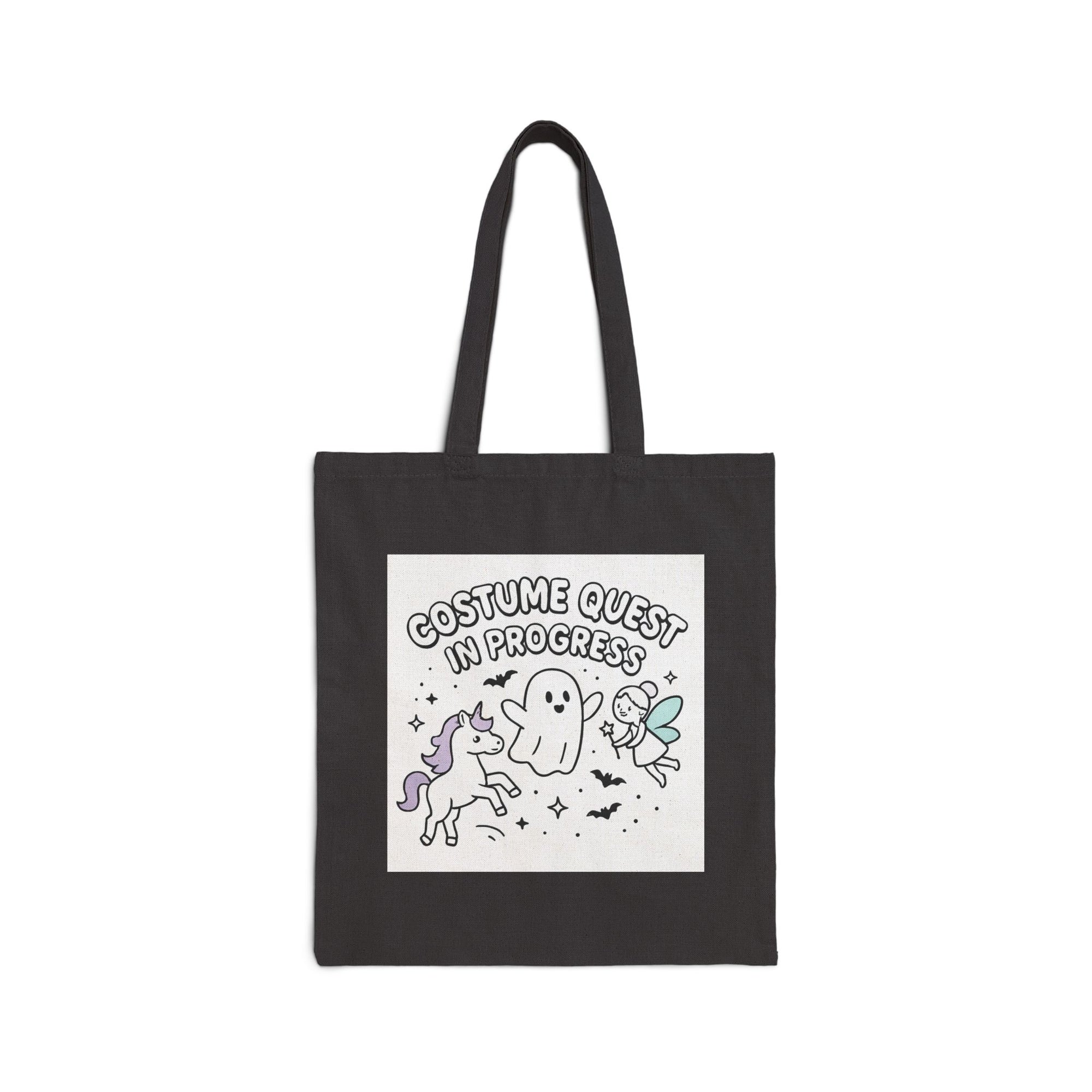 Halloween Costume Quest Cotton Canvas Tote Bag