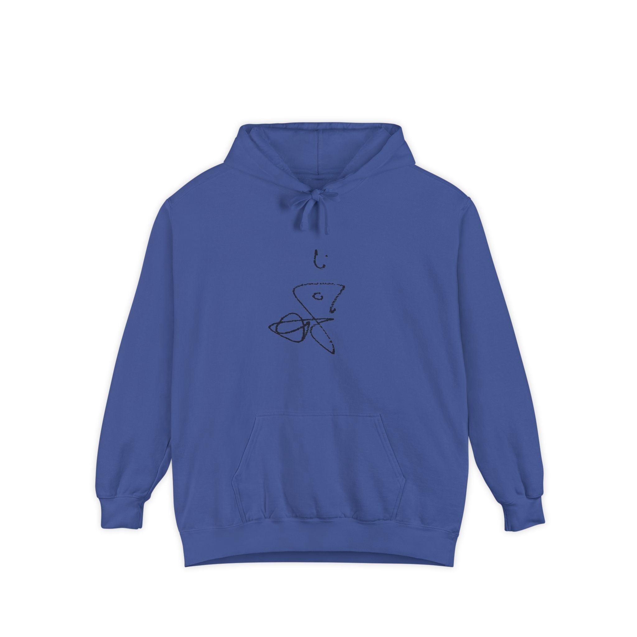 Signature Chromatic Hoodie — Minimal Line Art Pullover