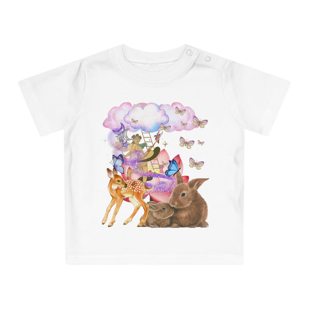 Whimsical Animal Baby T-Shirt, Cute Toddler Shirt, Gifts for Newborns, Baby Shower Gift, Woodland Theme Apparel