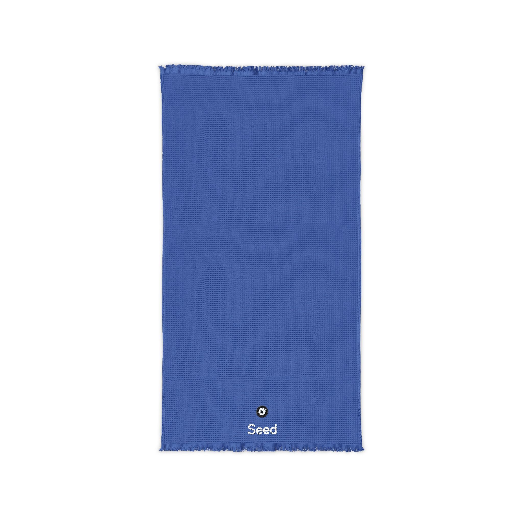 Seed Cotton Waffle Throw (Embroidery)