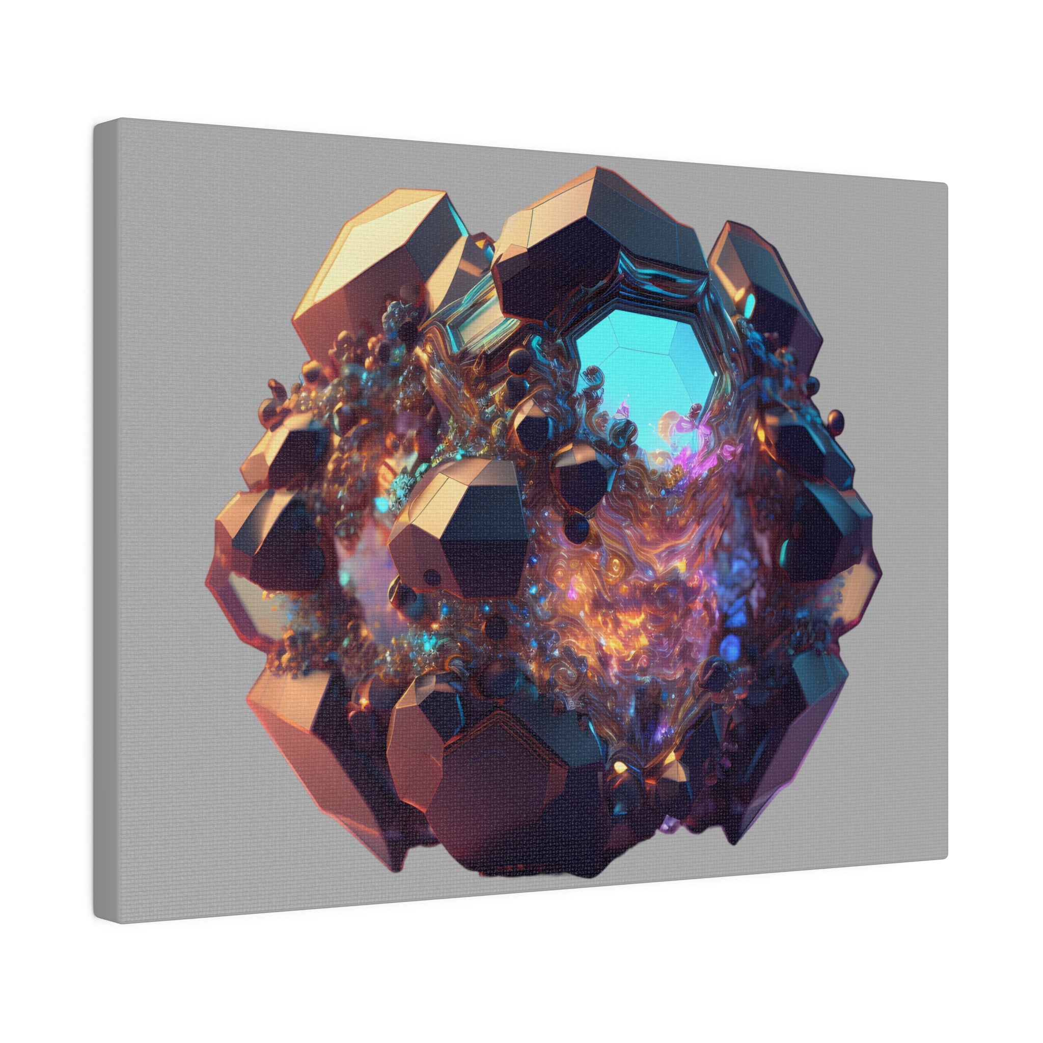 Molecule, Matte Canvas, Stretched, 0.75"