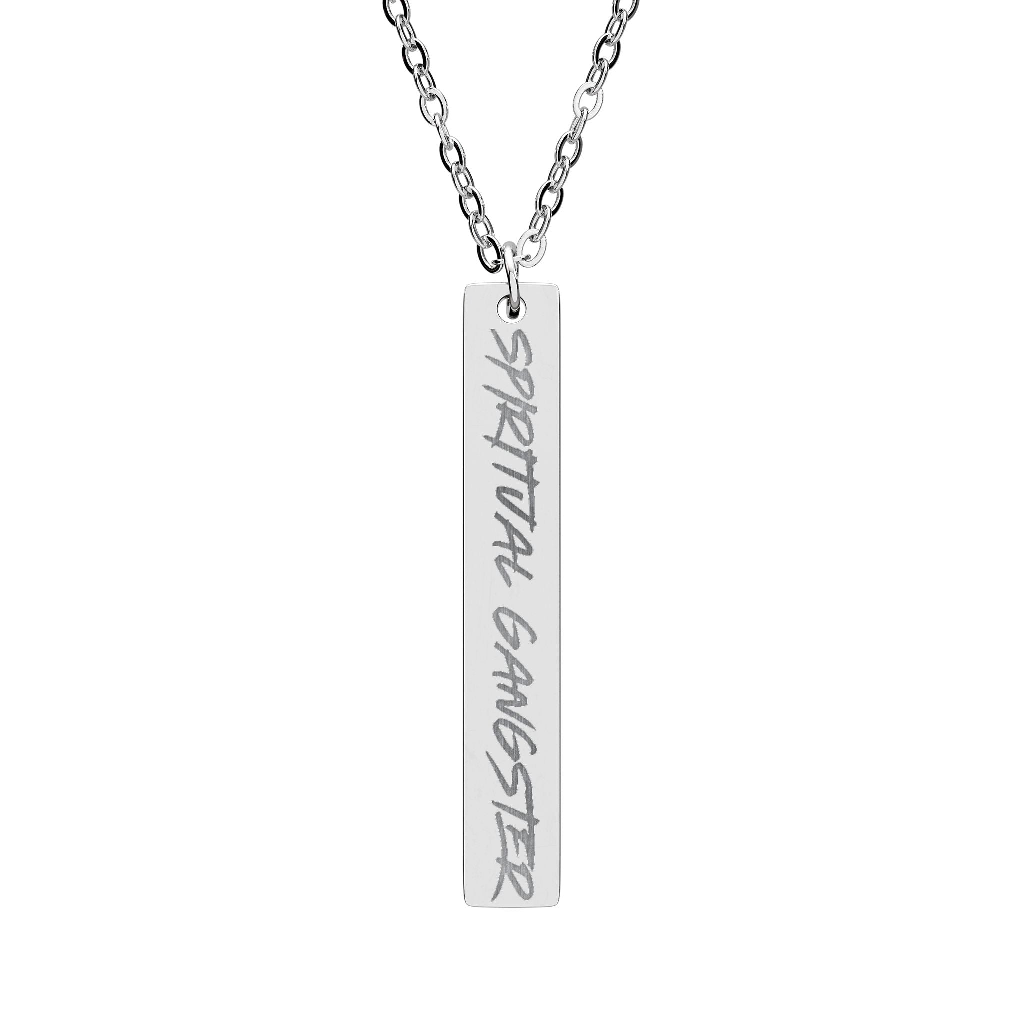 Stainless Steel Personalized Name Pendant