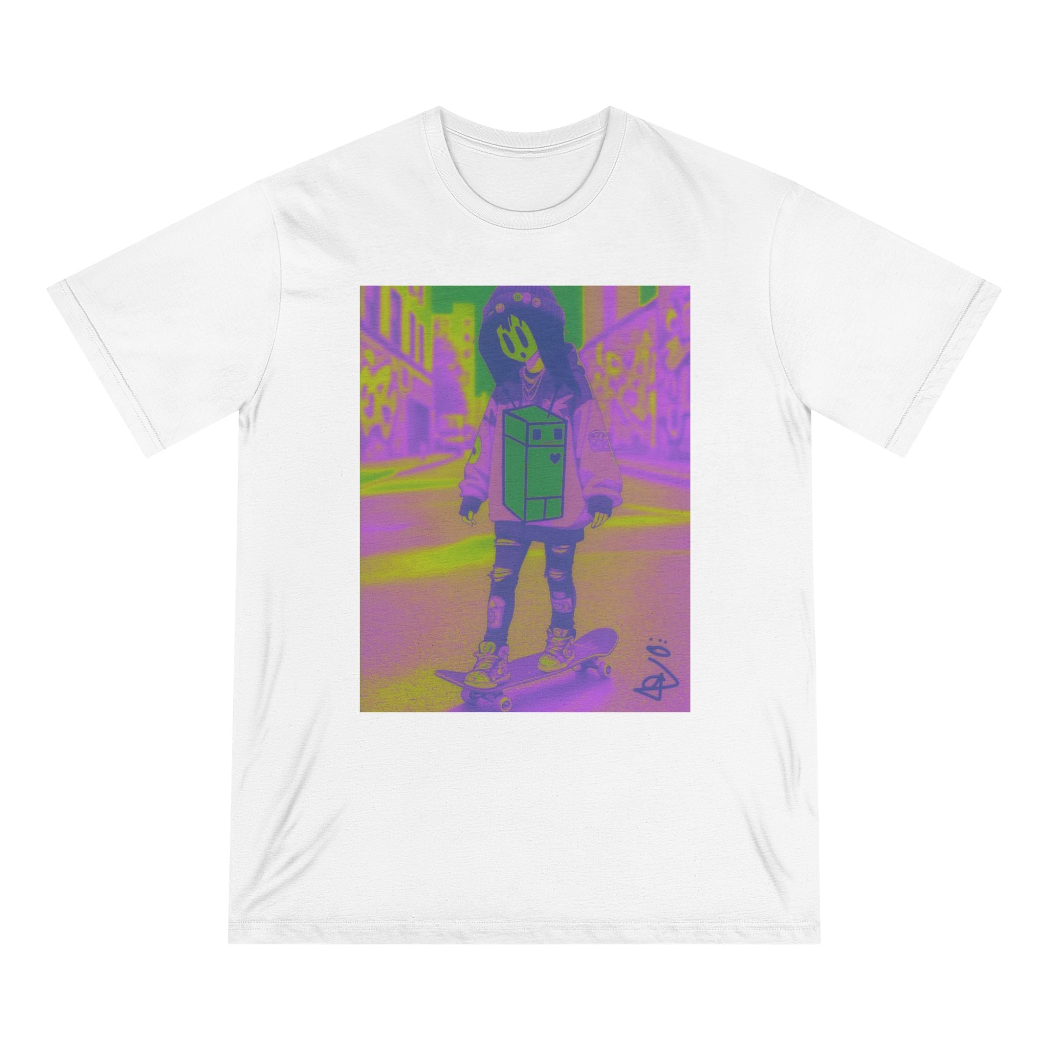 Gro & Iris on a Organic T-shirt