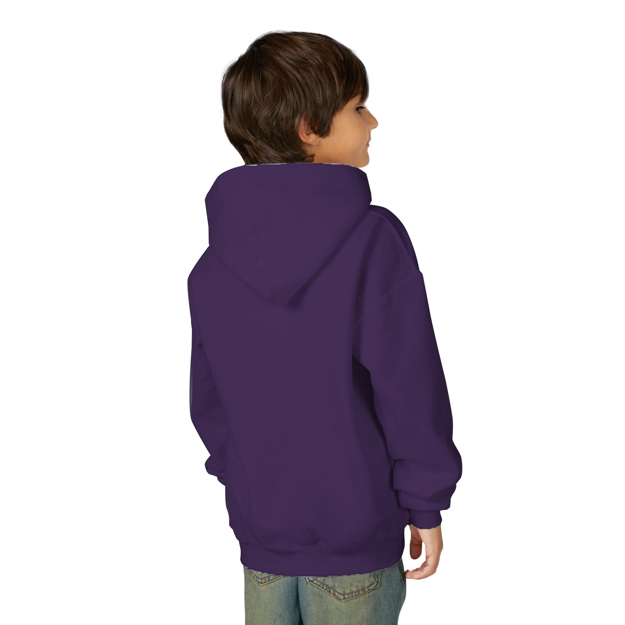 Youth Hooded Sweatshirt with Whimsical Animal Design, Cozy Gift for Kids, Perfect for Birthdays, Parties, or Everyday Wear