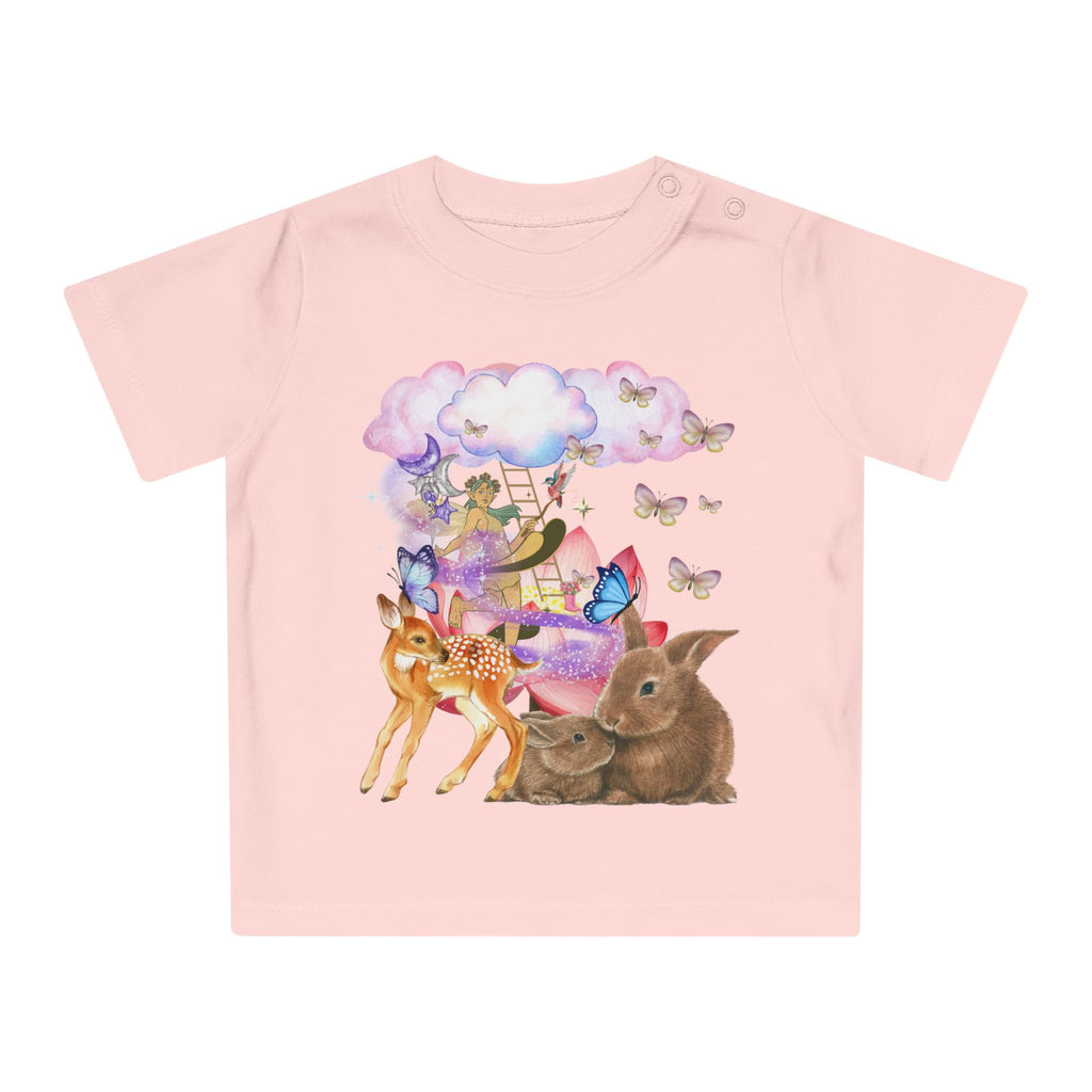 Whimsical Animal Baby T-Shirt, Cute Toddler Shirt, Gifts for Newborns, Baby Shower Gift, Woodland Theme Apparel