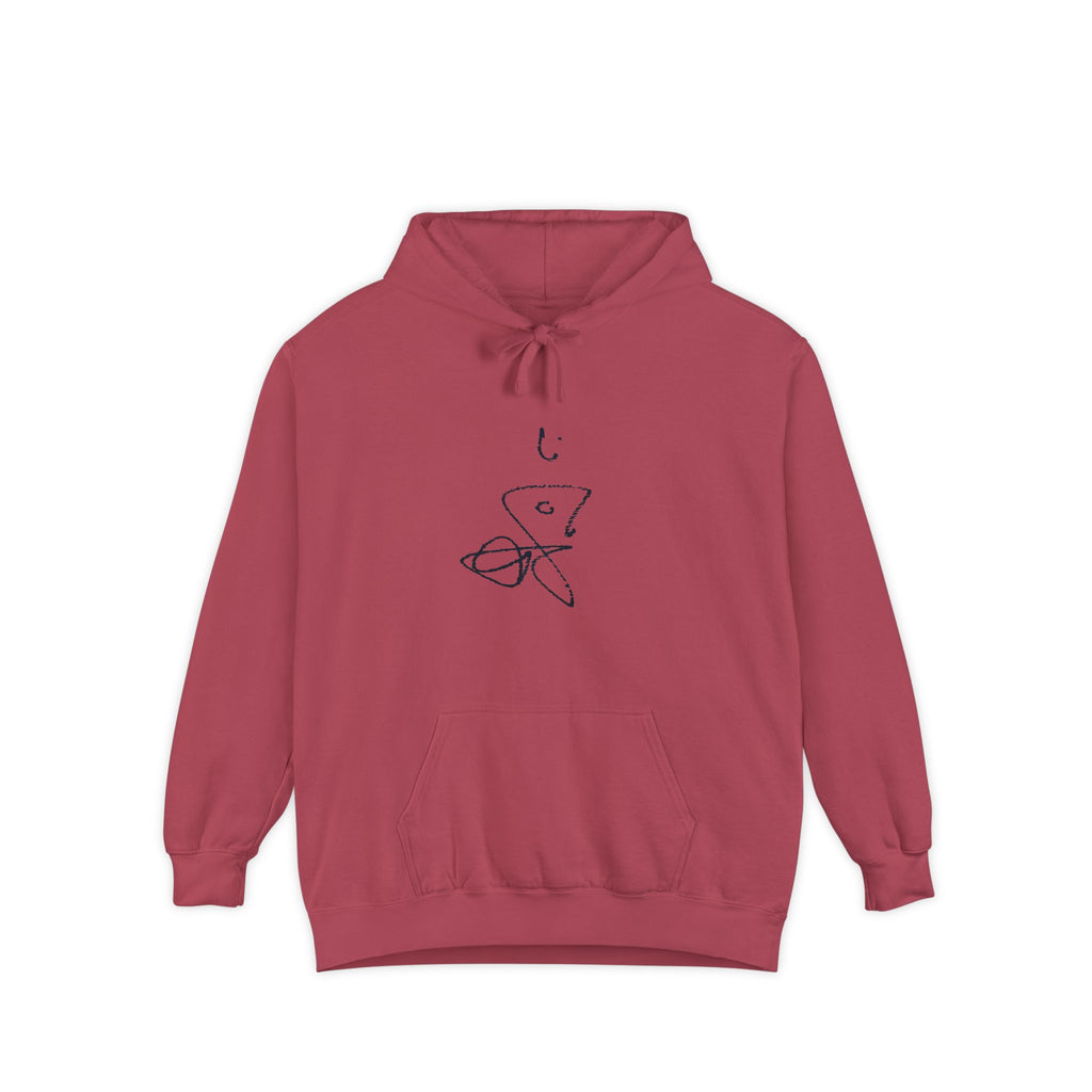Signature Chromatic Hoodie — Minimal Line Art Pullover