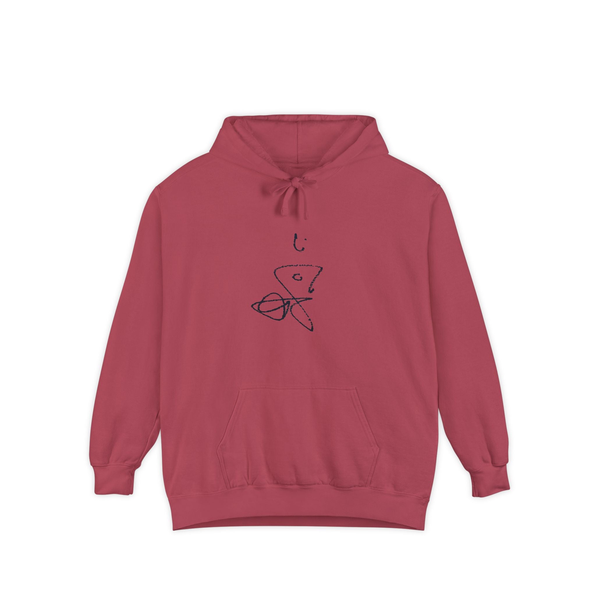 Signature Chromatic Hoodie — Minimal Line Art Pullover