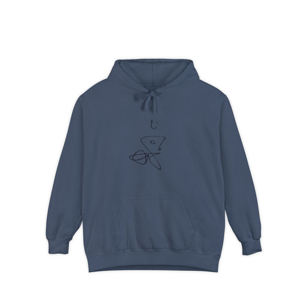 Signature Chromatic Hoodie — Minimal Line Art Pullover