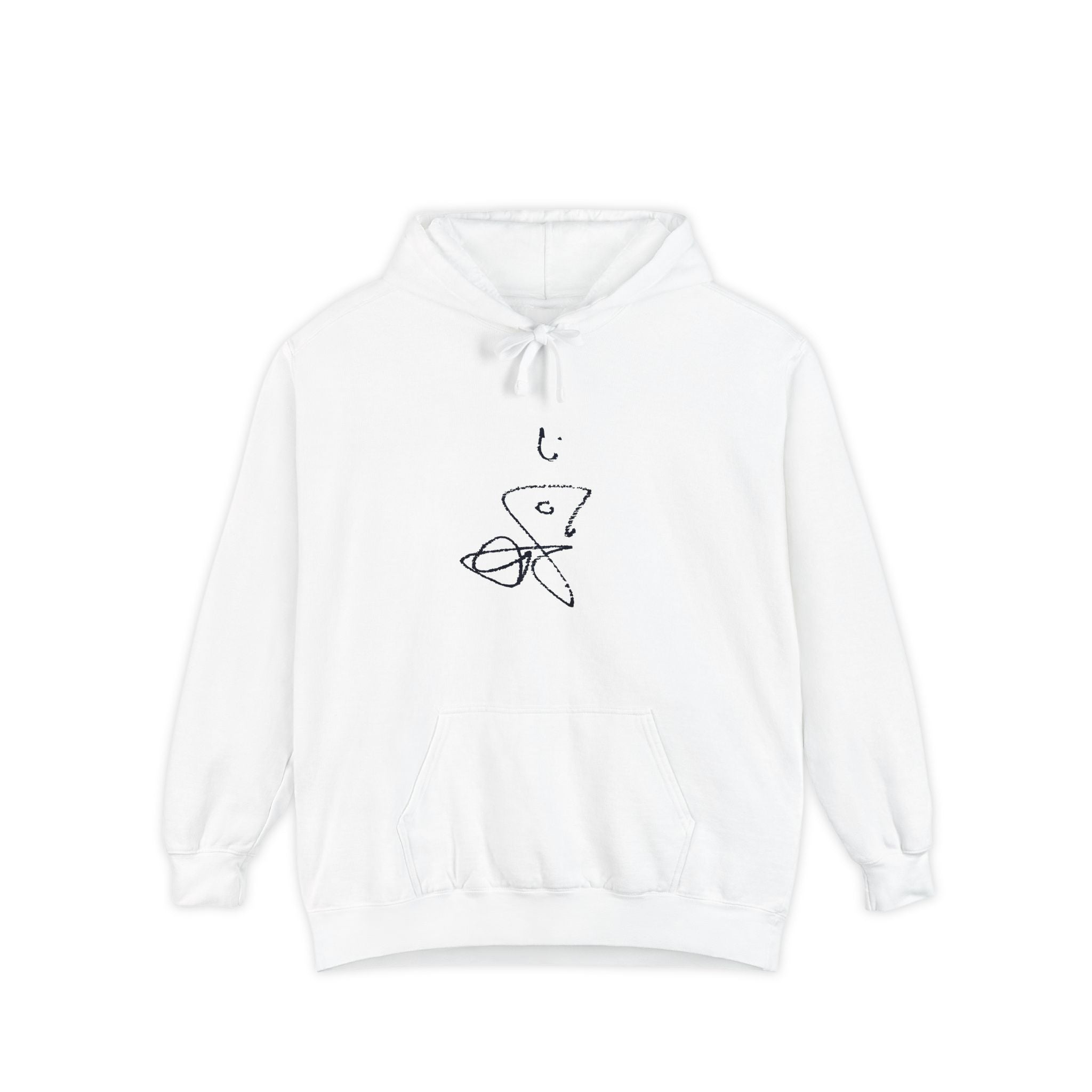 Signature Chromatic Hoodie — Minimal Line Art Pullover