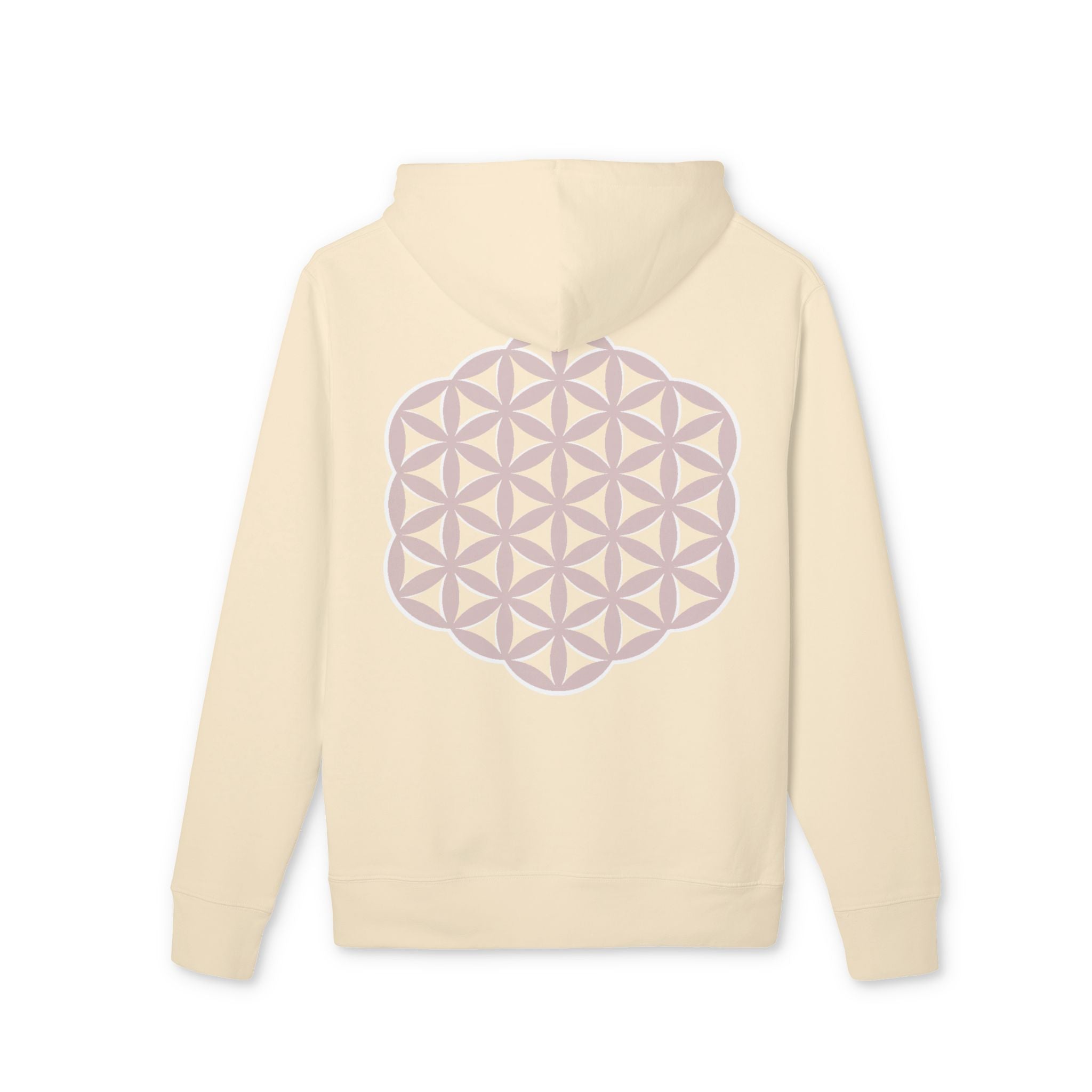 Flower of Life | Sacred Geometry Organic Hoodie- Unisex