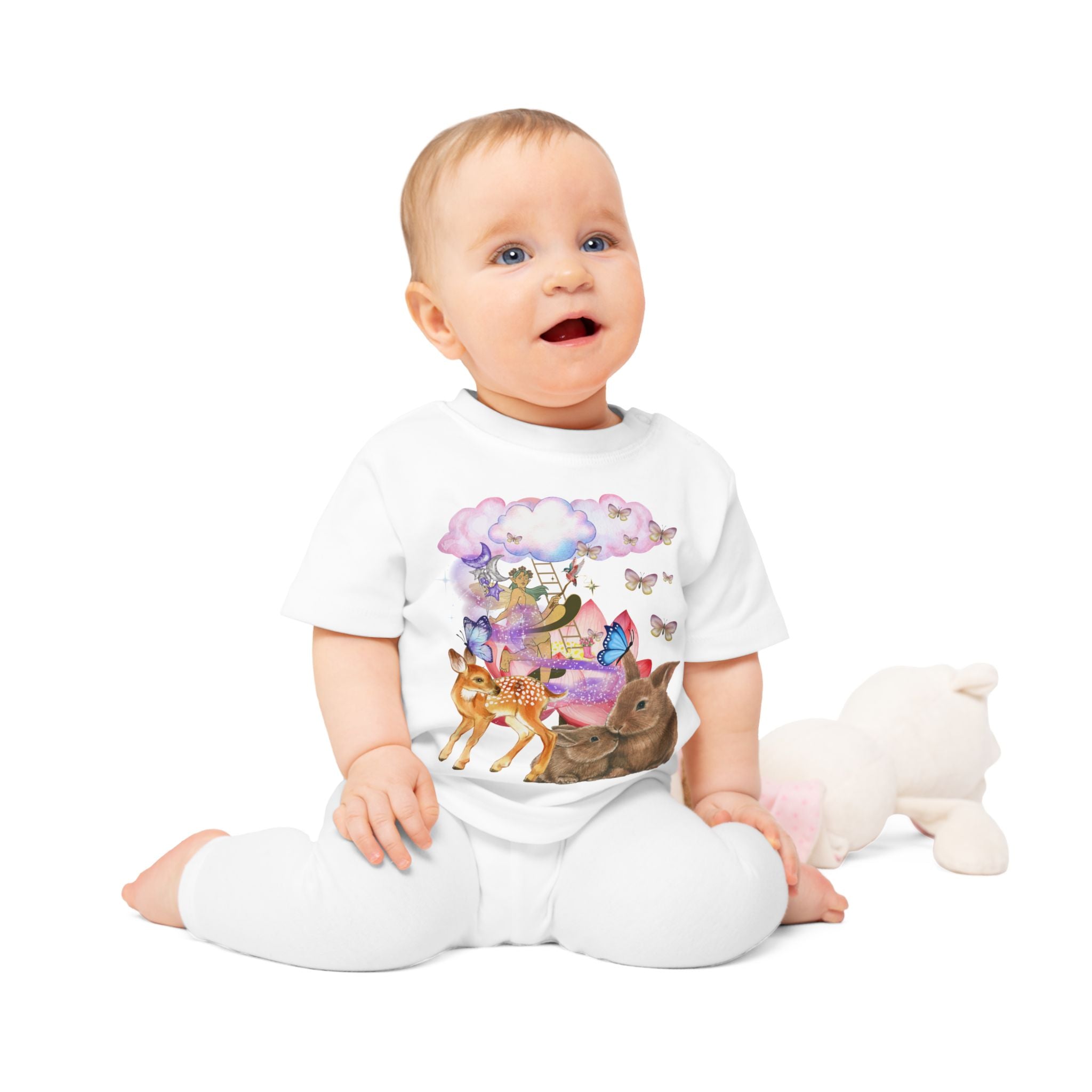 Whimsical Animal Baby T-Shirt