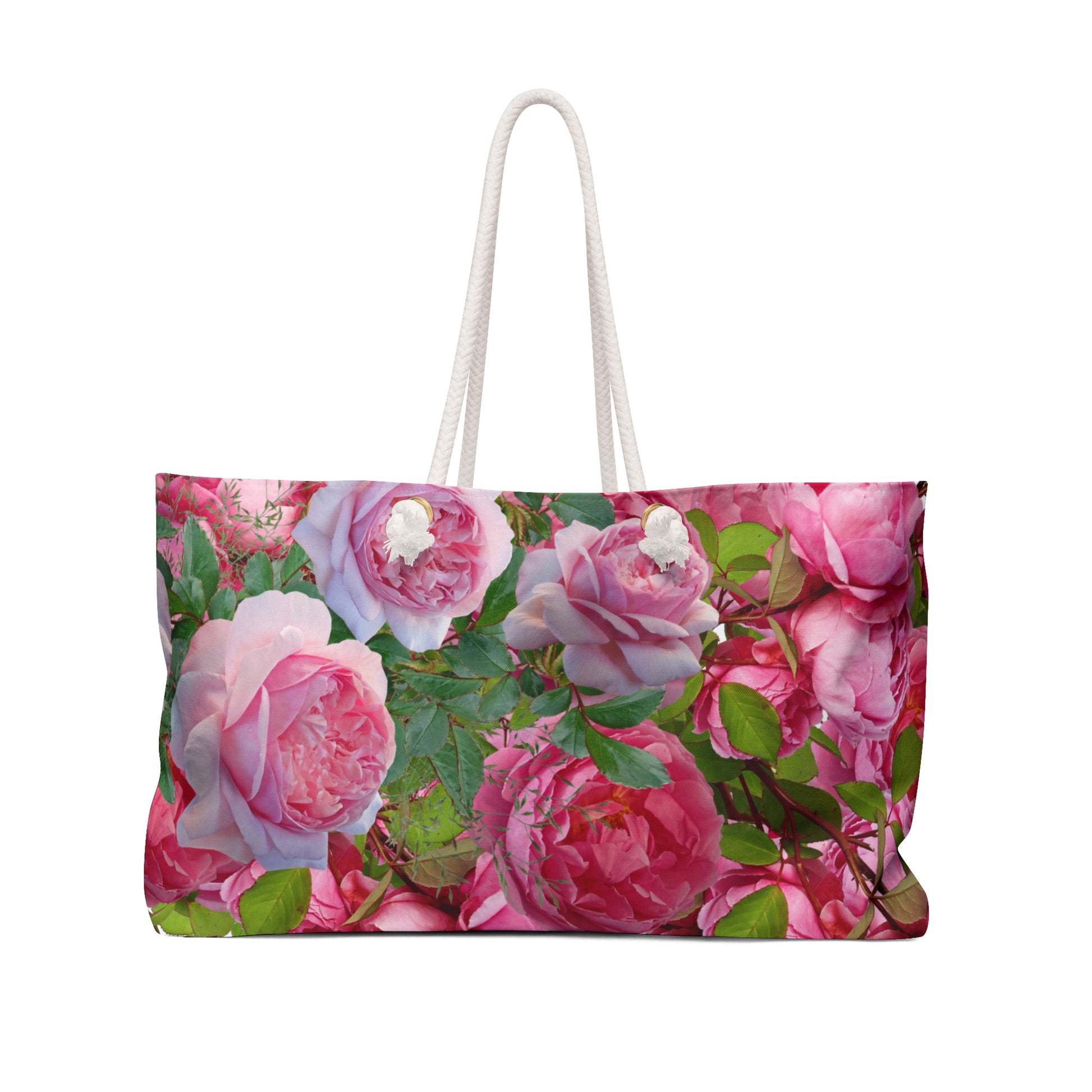 Rose Floral Collection Weekender Bag | Travel Tote, Overnight Bag, Beach Bag, Gym Bag, Gift for Her