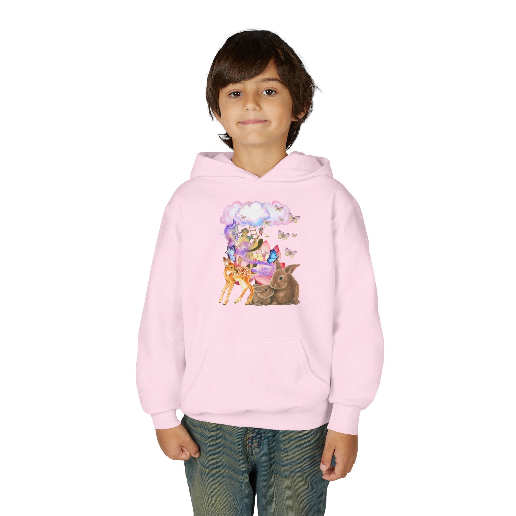 Whimsical Youth Hooded Sweatshirt