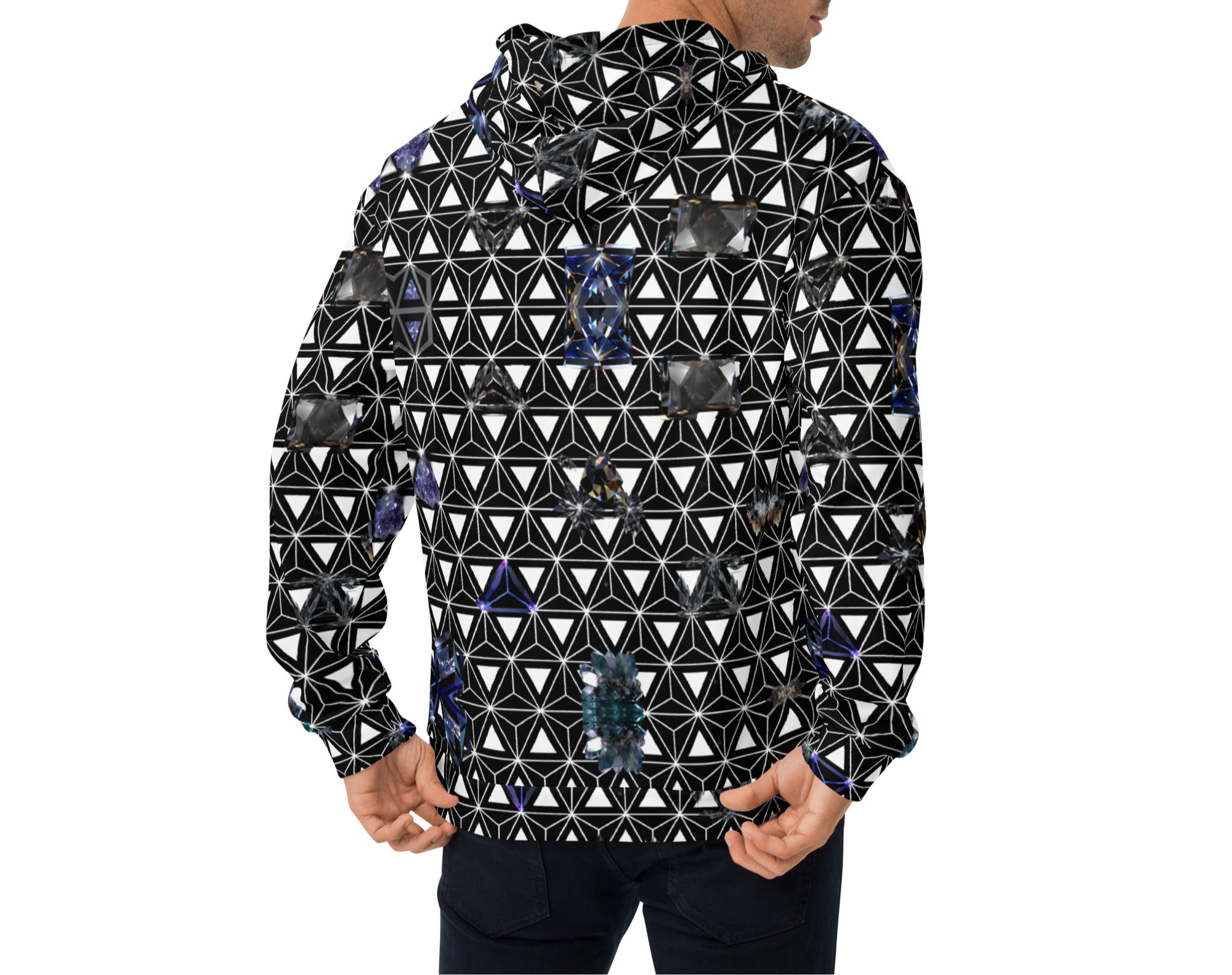 Crystalline Voyage Unisex Hoodie