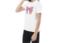 Pink Bow Organic cotton kids t-shirt