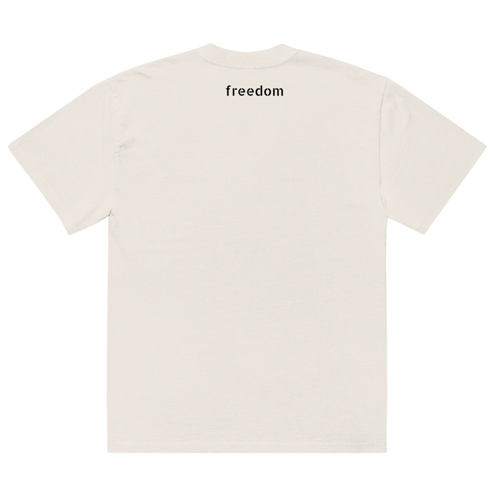 Freedom Oversized faded t-shirt