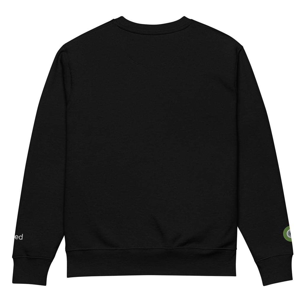 Back Side of the Inner Crystal Sweatshirt
