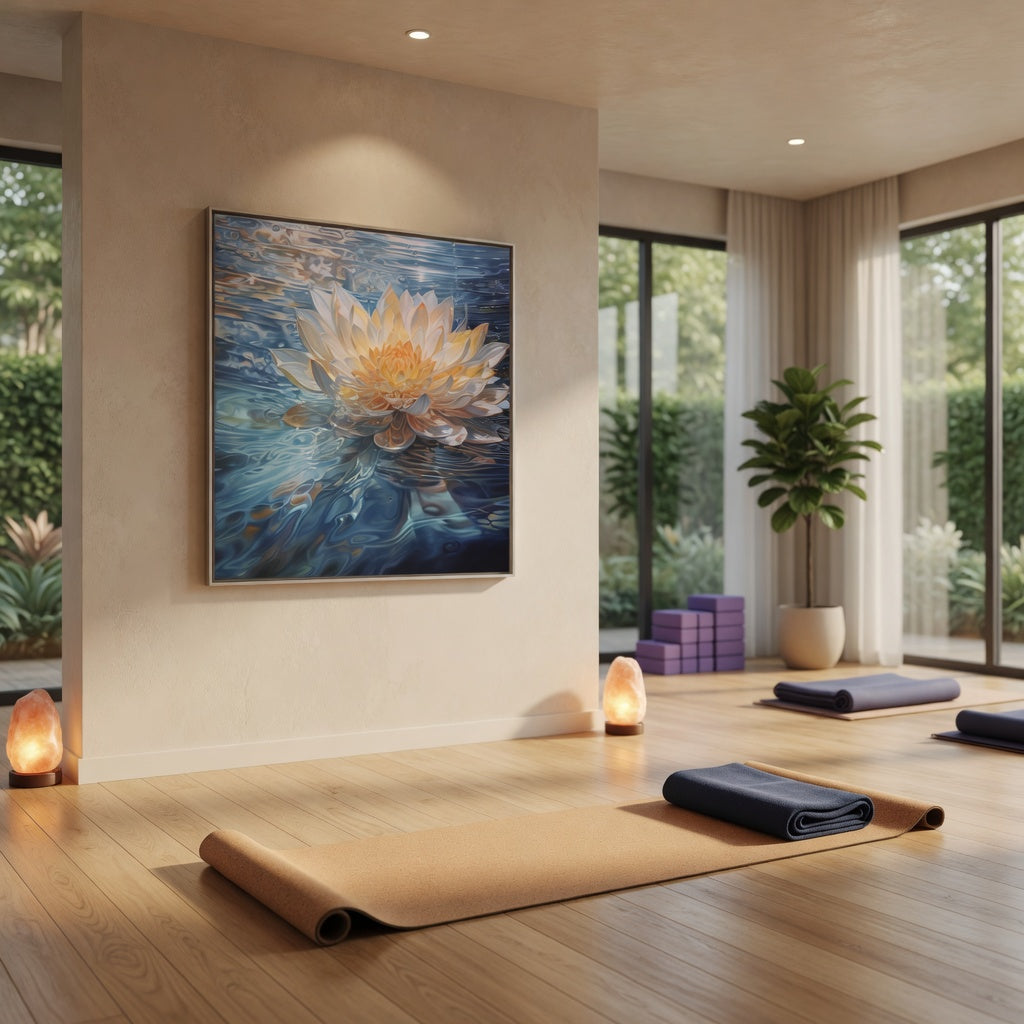 Lotus Flower at the NirvanaYoga Studio