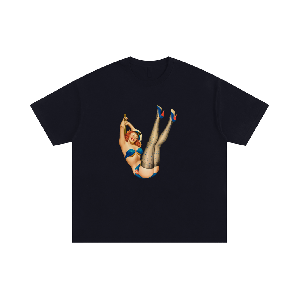 Heck Yes Unisex Oversized Cotton T-Shirt