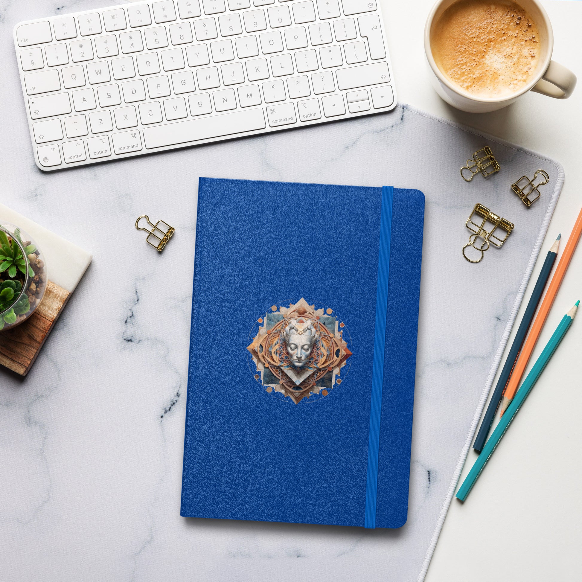 Sacred Meditation Hardcover bound notebook